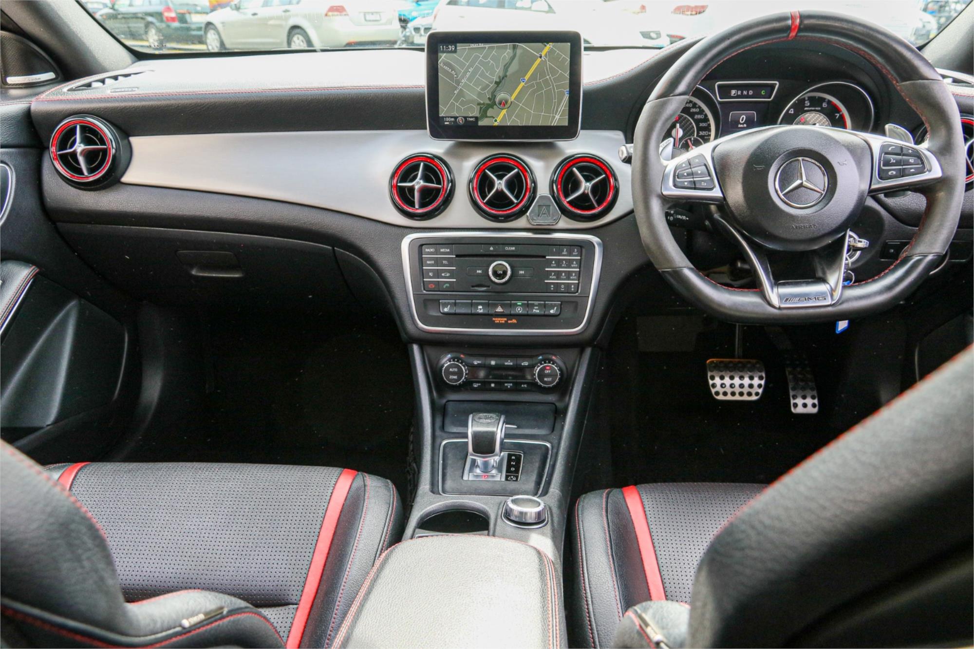 2015 MERCEDES-BENZ CLA 117 MY15 45 AMG 7 SP AUTOMATIC 4D COUPE