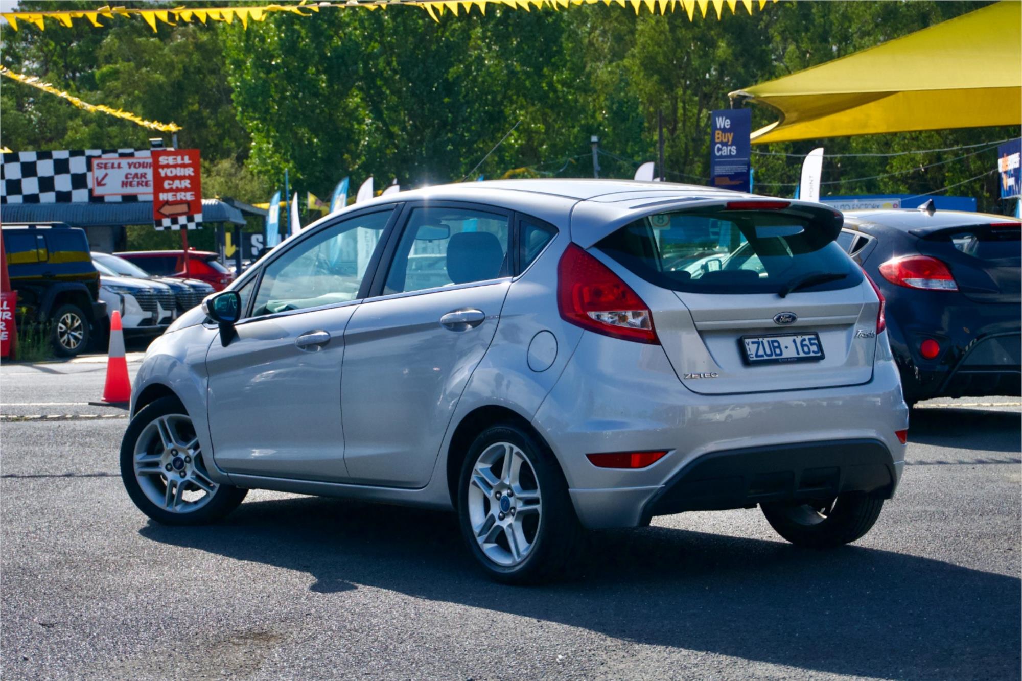 2013 FORD FIESTA WT ZETEC 6 SP AUTOMATIC 5D HATCHBACK