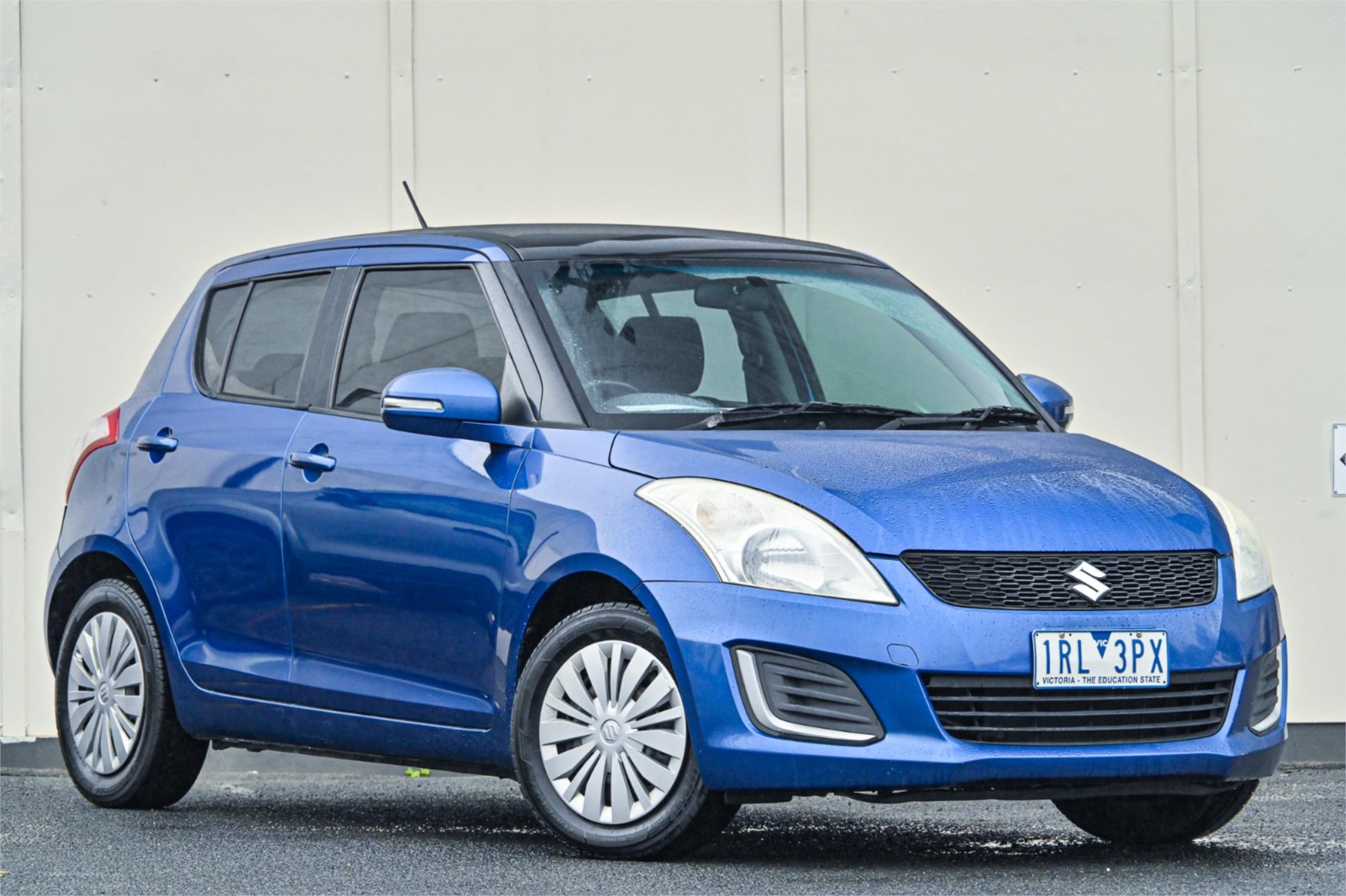 2014 SUZUKI SWIFT FZ MY13 GL 5 SP MANUAL 5D HATCHBACK