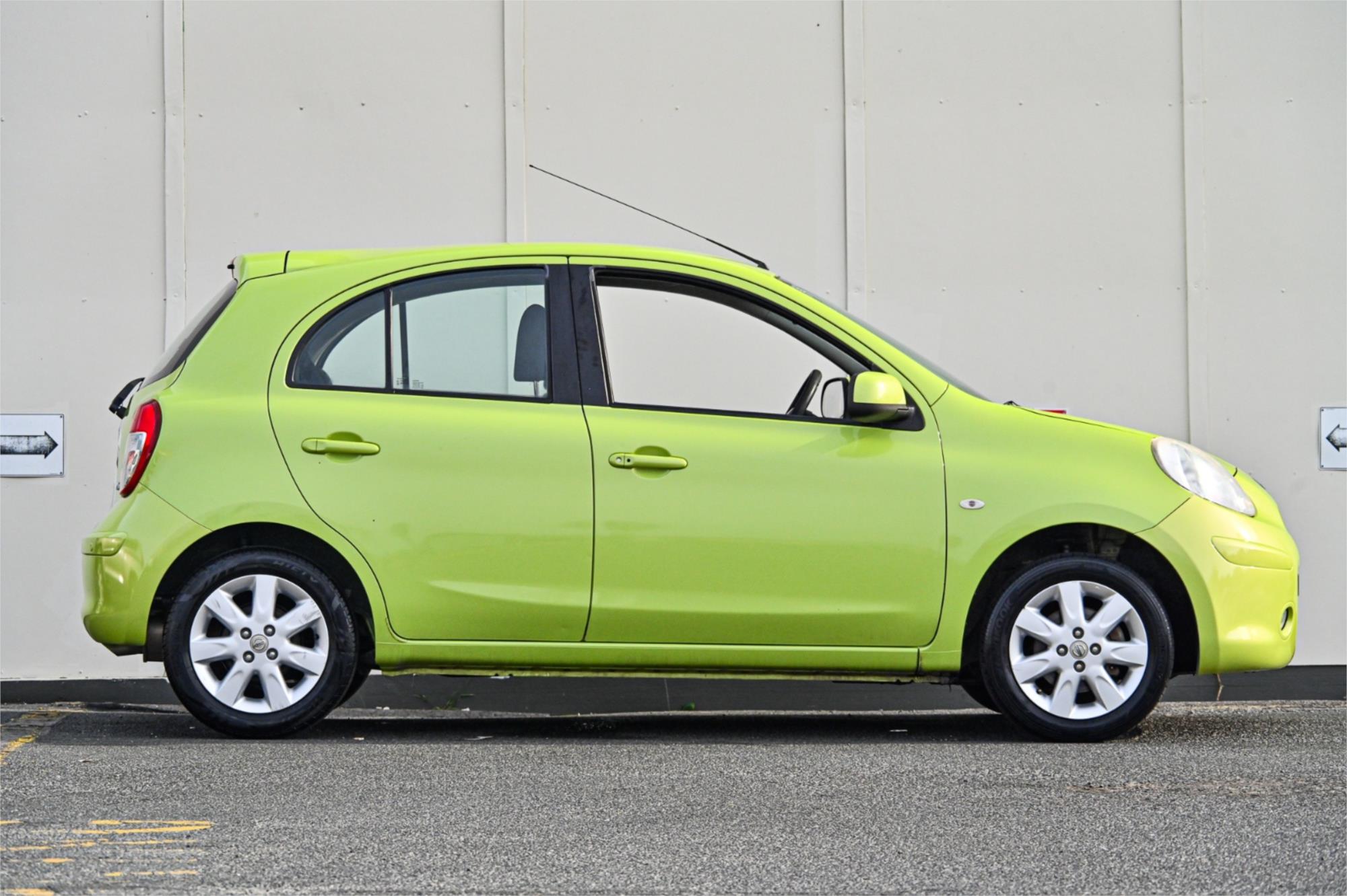 2010 NISSAN MICRA K13 Ti 5 SP MANUAL 5D HATCHBACK