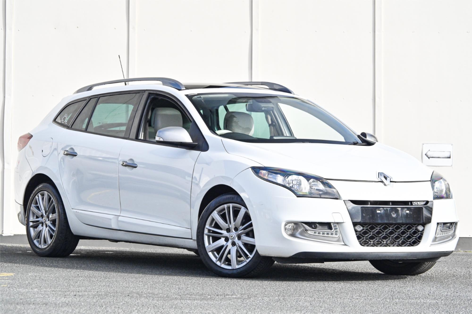 2013 RENAULT MEGANE K95 GT-LINE 6 SP AUTO DUAL CLUTCH 4D WAGON