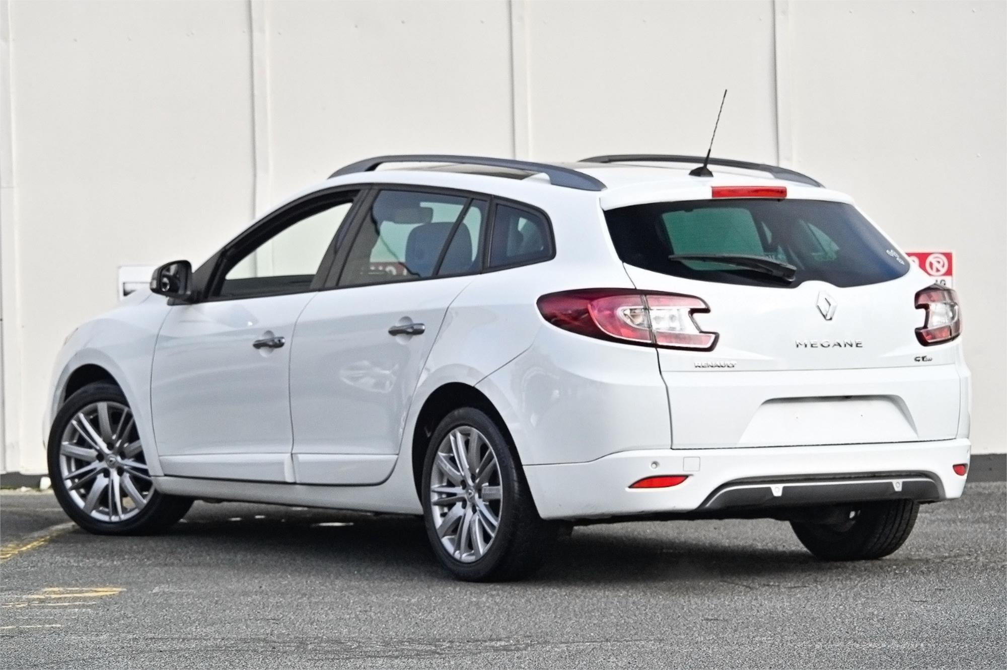 2013 RENAULT MEGANE K95 GT-LINE 6 SP AUTO DUAL CLUTCH 4D WAGON