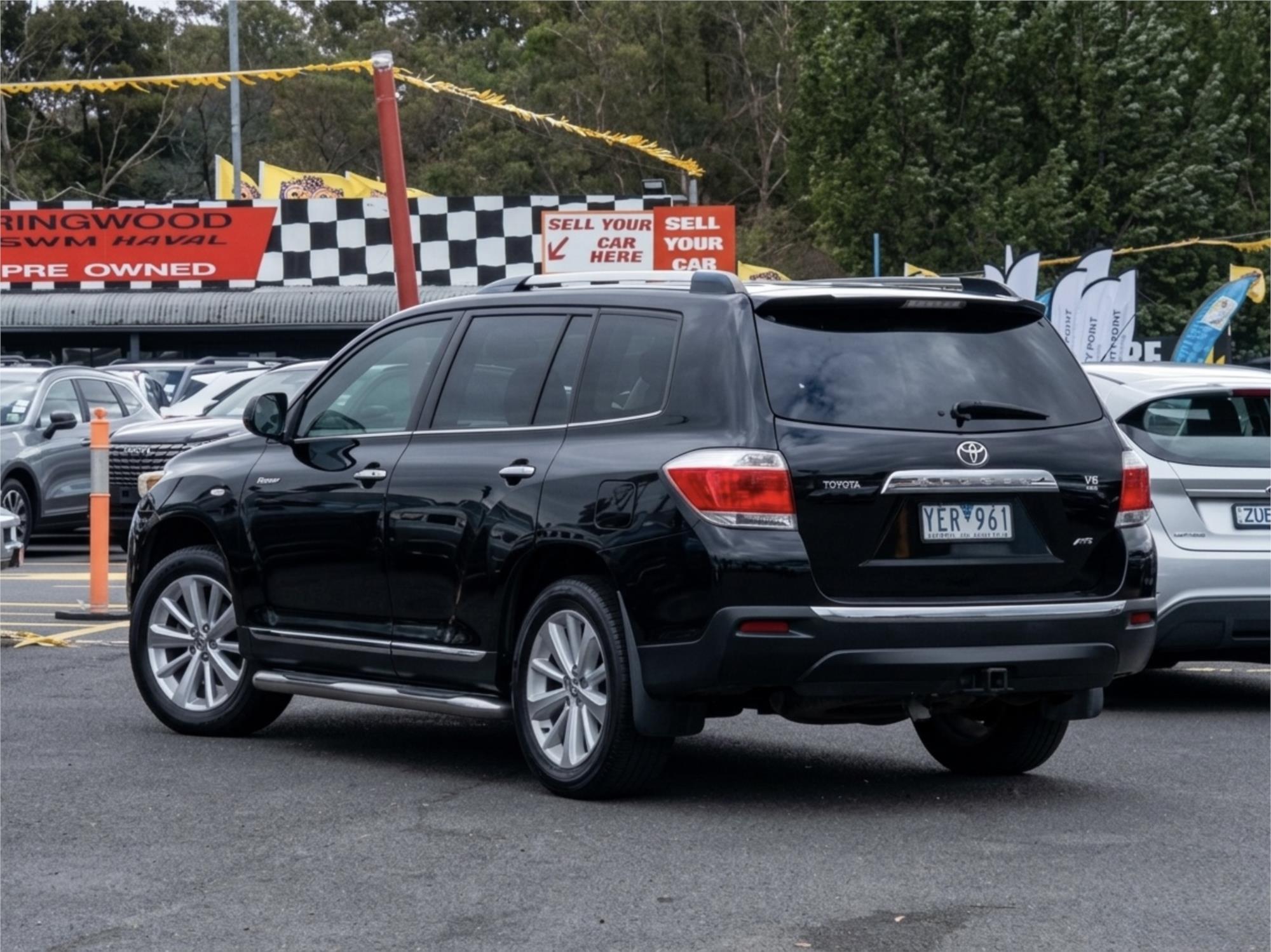 2010 TOYOTA KLUGER GSU45R GRANDE (4x4) 5 SP AUTOMATIC 4D WAGON