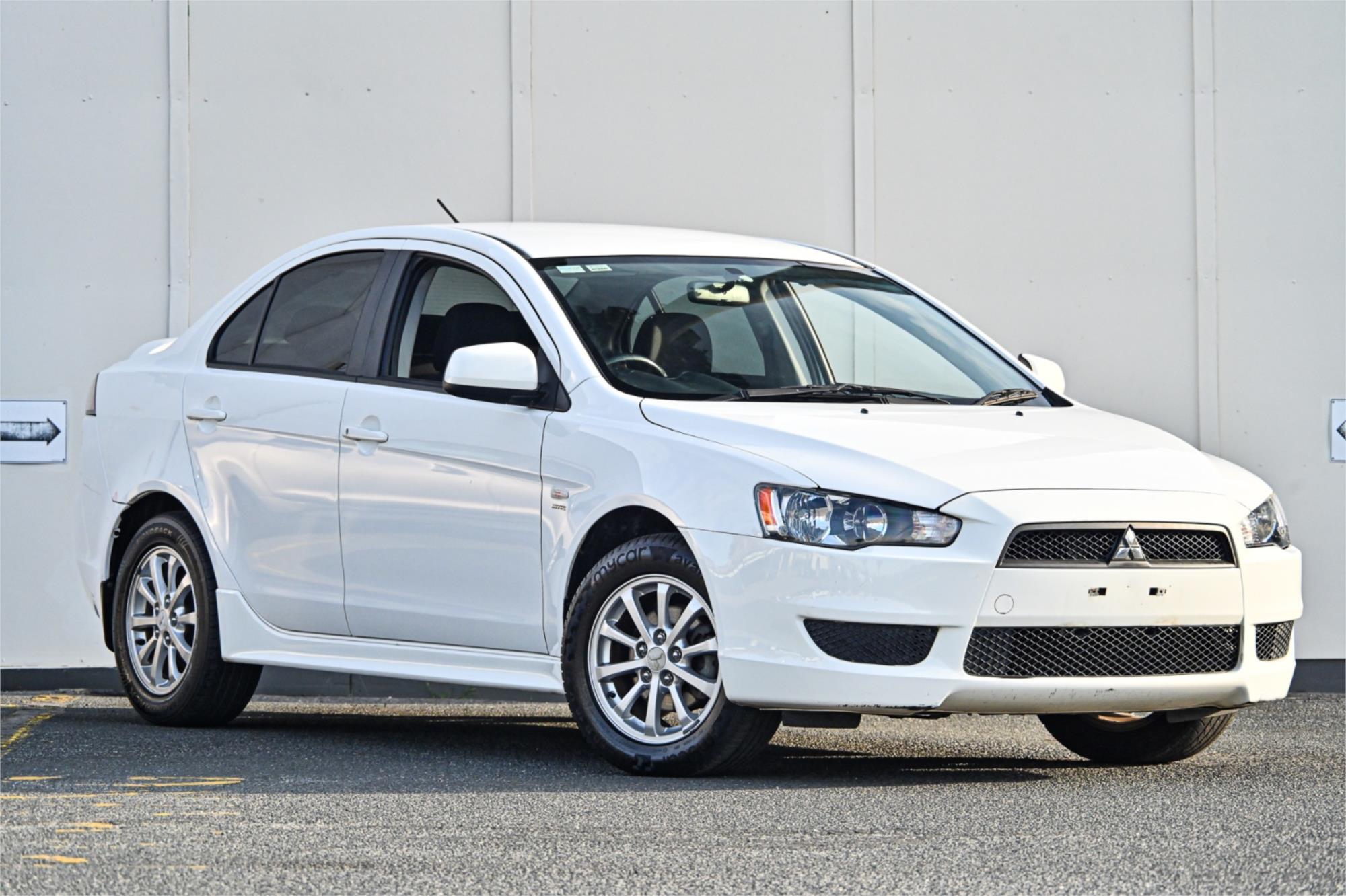 2010 MITSUBISHI LANCER CJ MY10 ES CVT AUTO 6 SP SEQUENTIAL 4D SEDAN