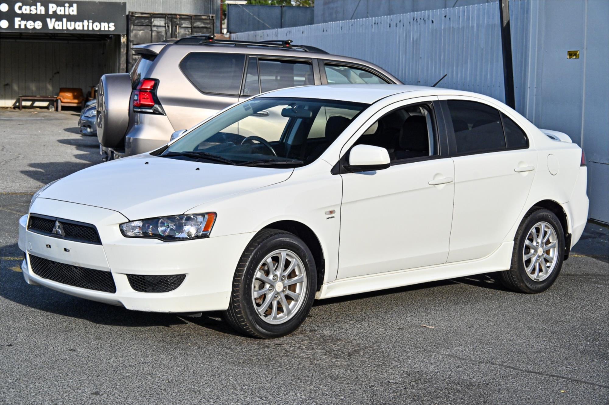 2010 MITSUBISHI LANCER CJ MY10 ES CVT AUTO 6 SP SEQUENTIAL 4D SEDAN