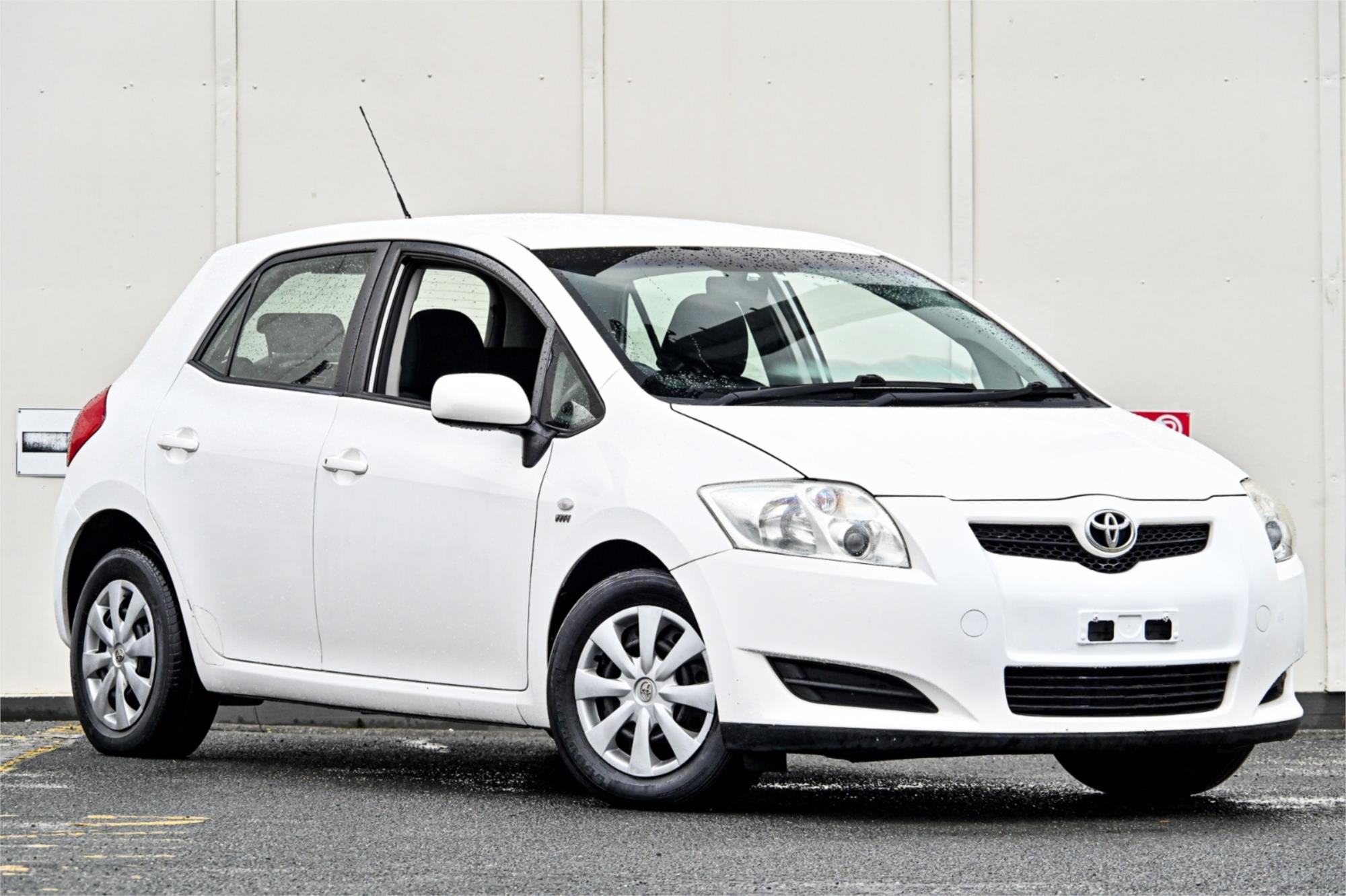 2007 TOYOTA COROLLA ZRE152R ASCENT 4 SP AUTOMATIC 5D HATCHBACK