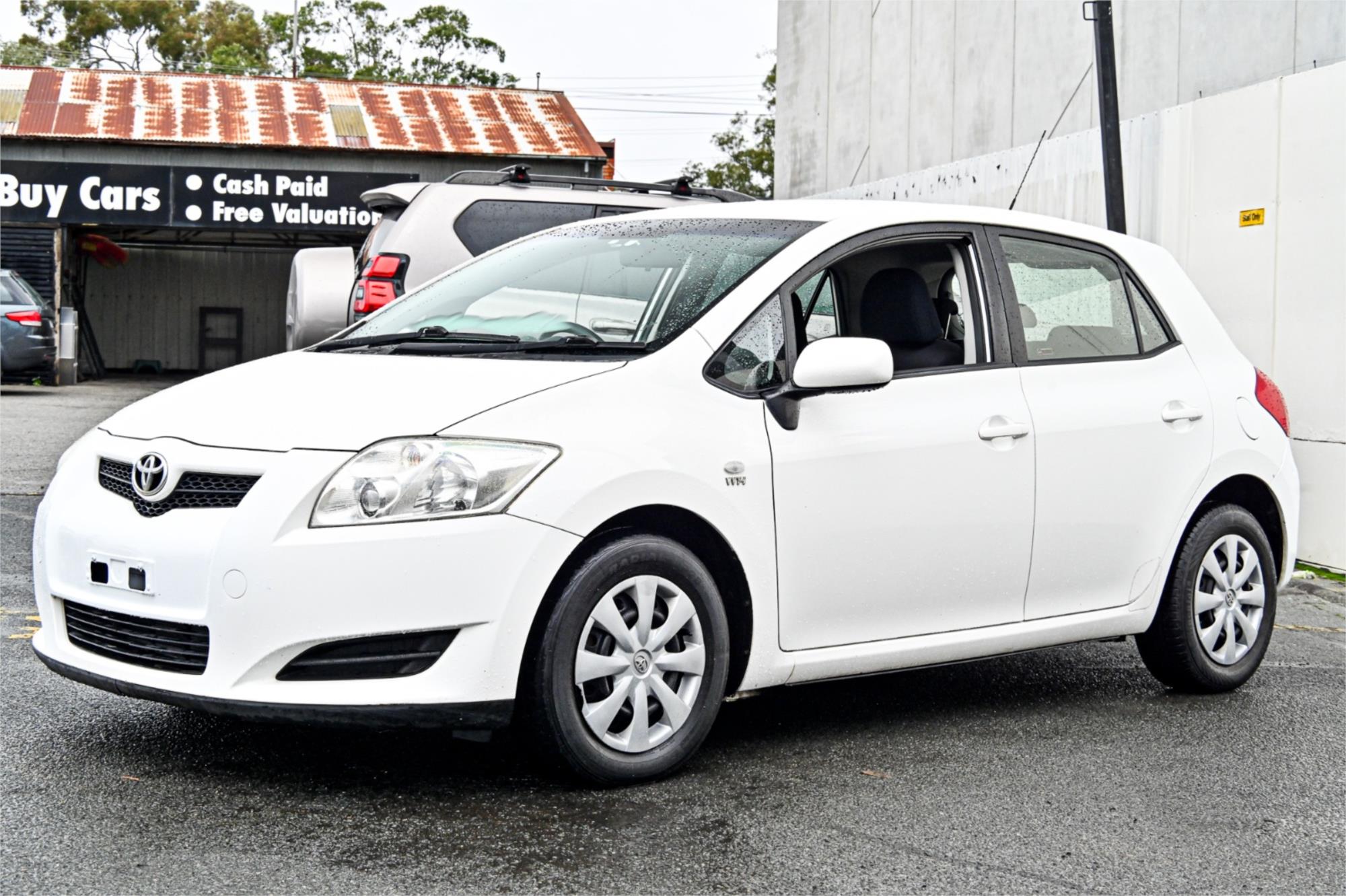 2007 TOYOTA COROLLA ZRE152R ASCENT 4 SP AUTOMATIC 5D HATCHBACK