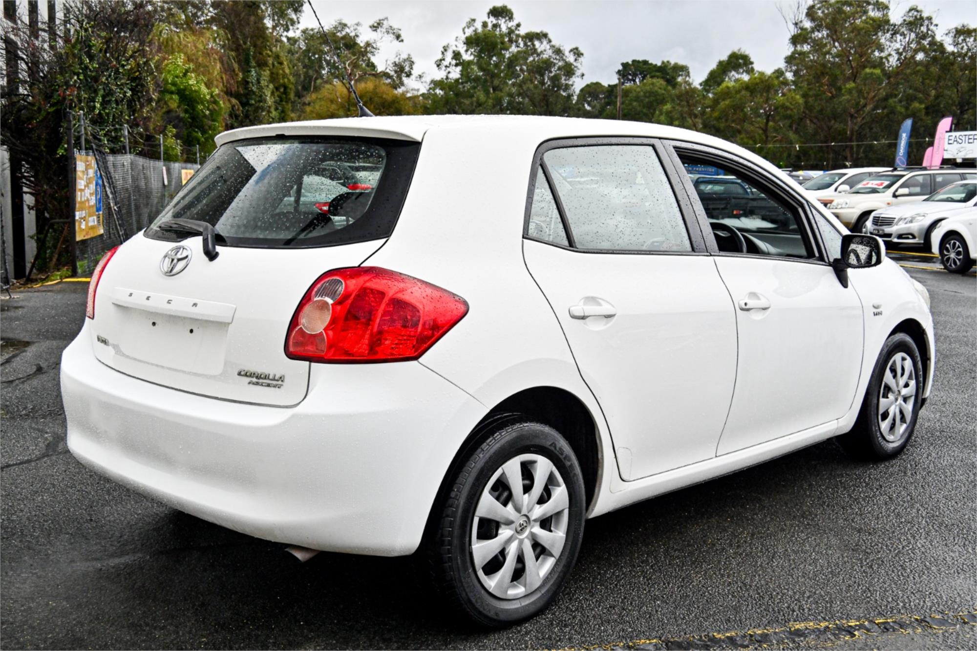 2007 TOYOTA COROLLA ZRE152R ASCENT 4 SP AUTOMATIC 5D HATCHBACK
