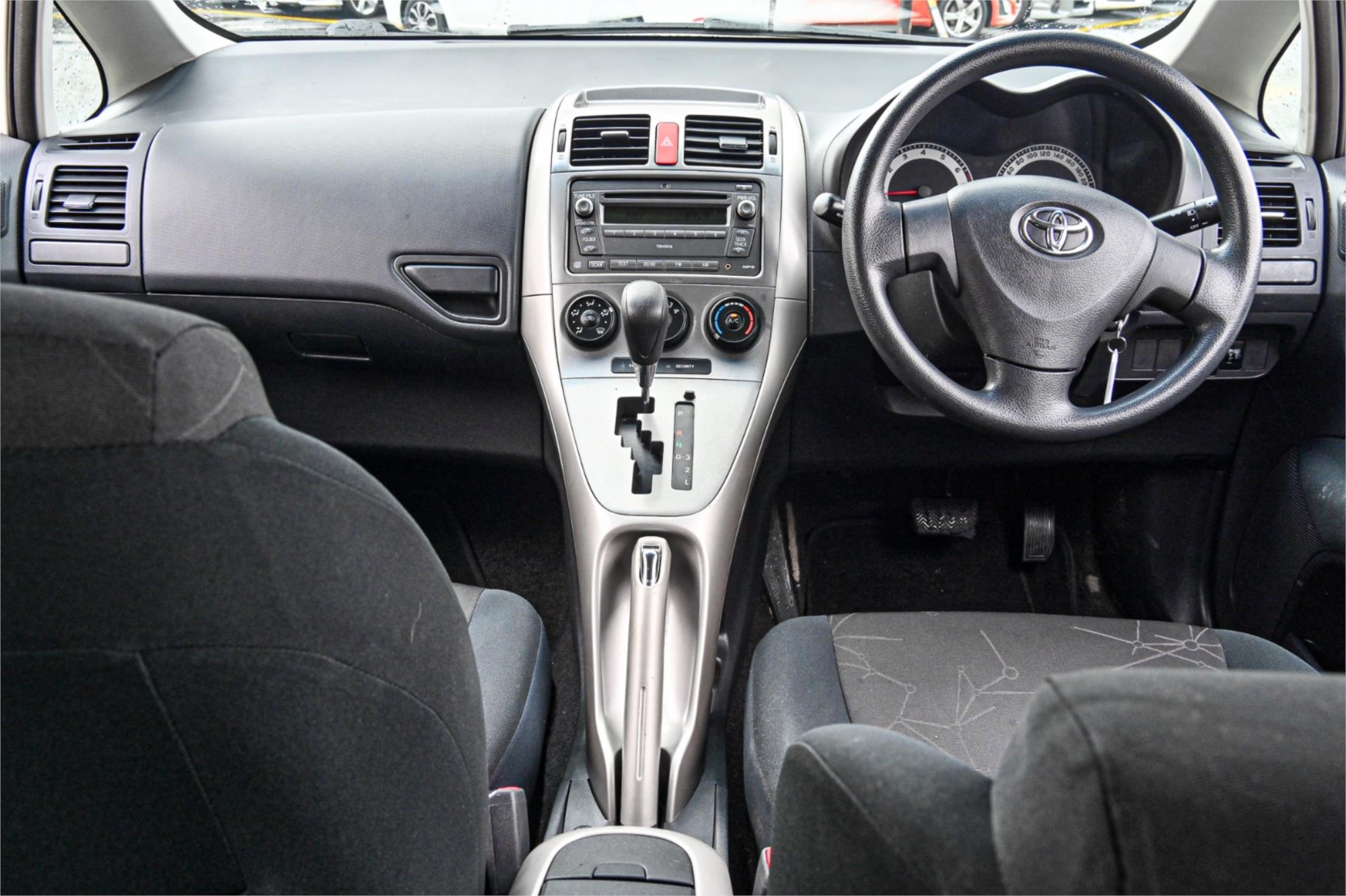 2007 TOYOTA COROLLA ZRE152R ASCENT 4 SP AUTOMATIC 5D HATCHBACK