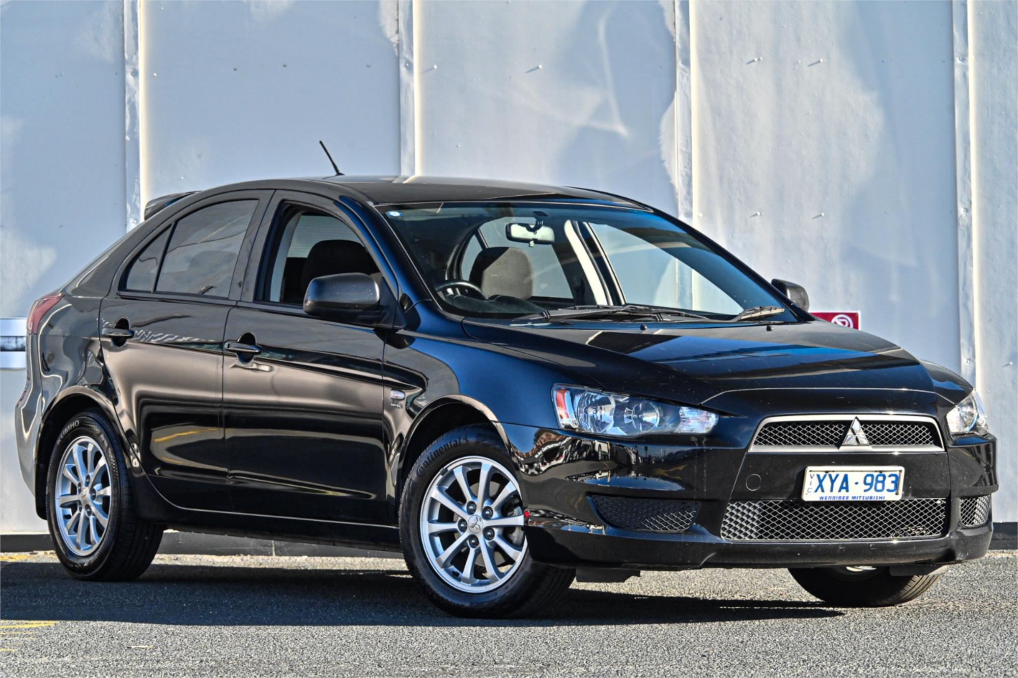 2010 MITSUBISHI LANCER CJ MY11 SX SPORTBACK 5 SP MANUAL 5D HATCHBACK
