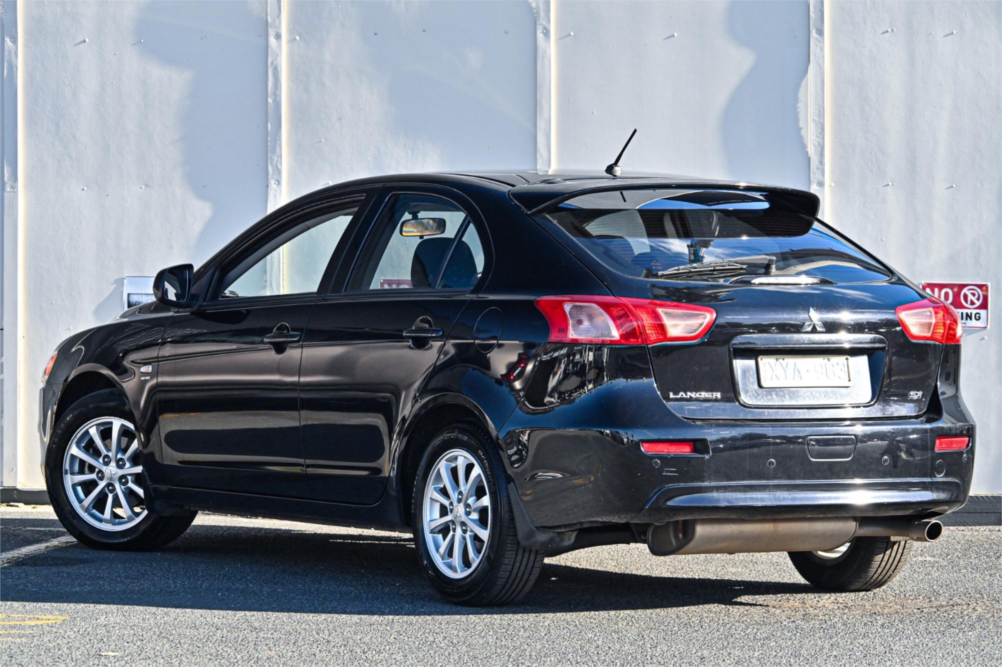 2010 MITSUBISHI LANCER CJ MY11 SX SPORTBACK 5 SP MANUAL 5D HATCHBACK