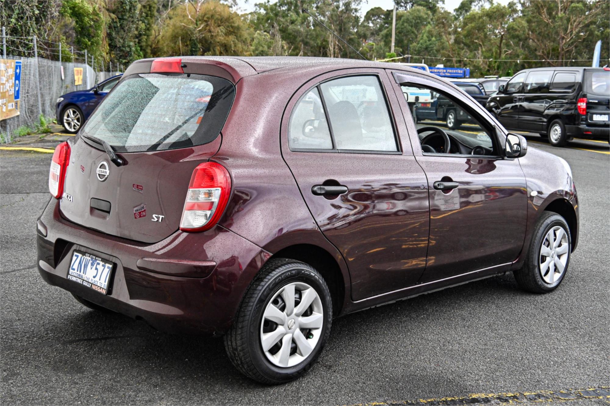 2012 NISSAN MICRA K13 ST 4 SP AUTOMATIC 5D HATCHBACK