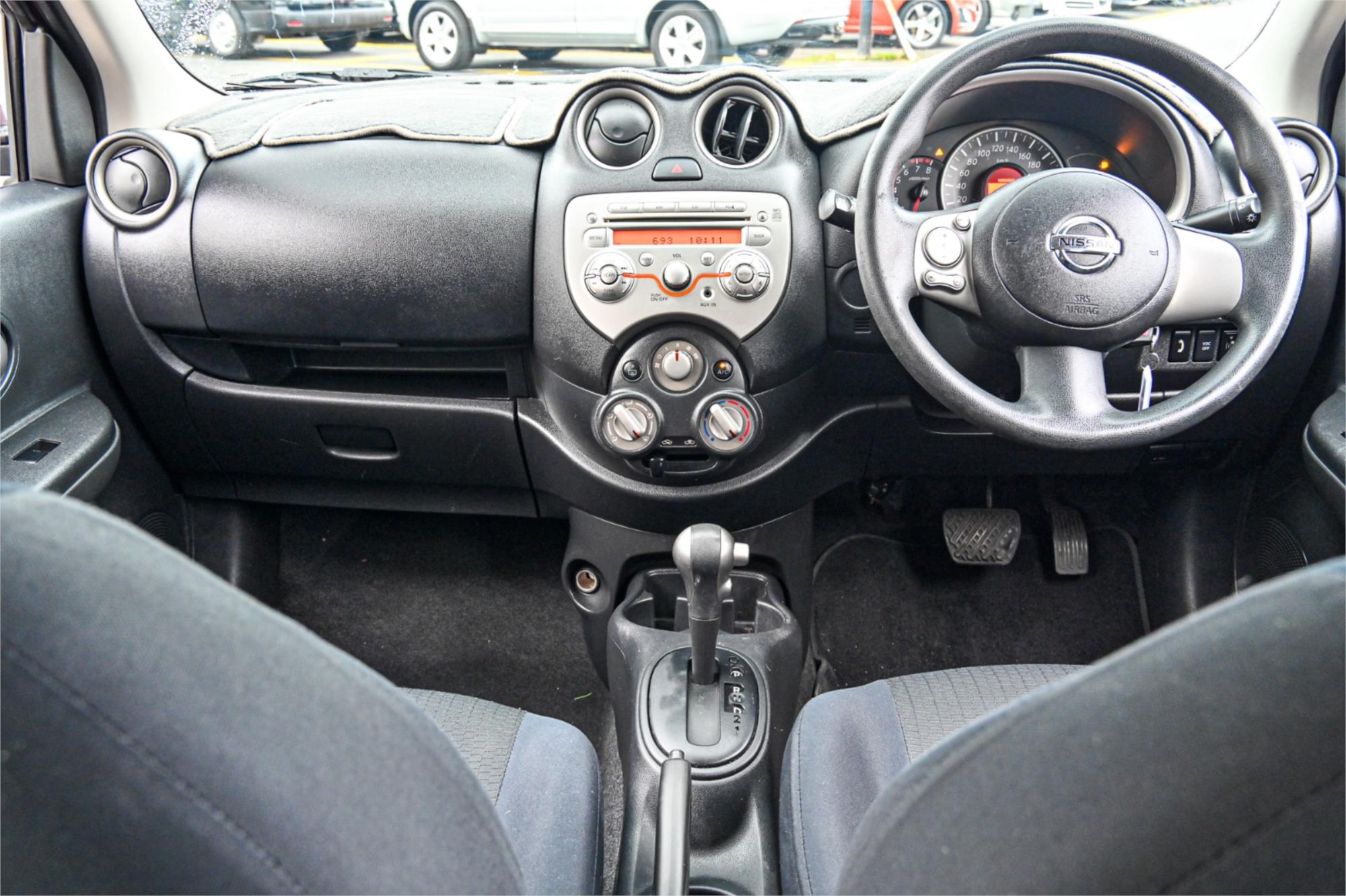 2012 NISSAN MICRA K13 ST 4 SP AUTOMATIC 5D HATCHBACK