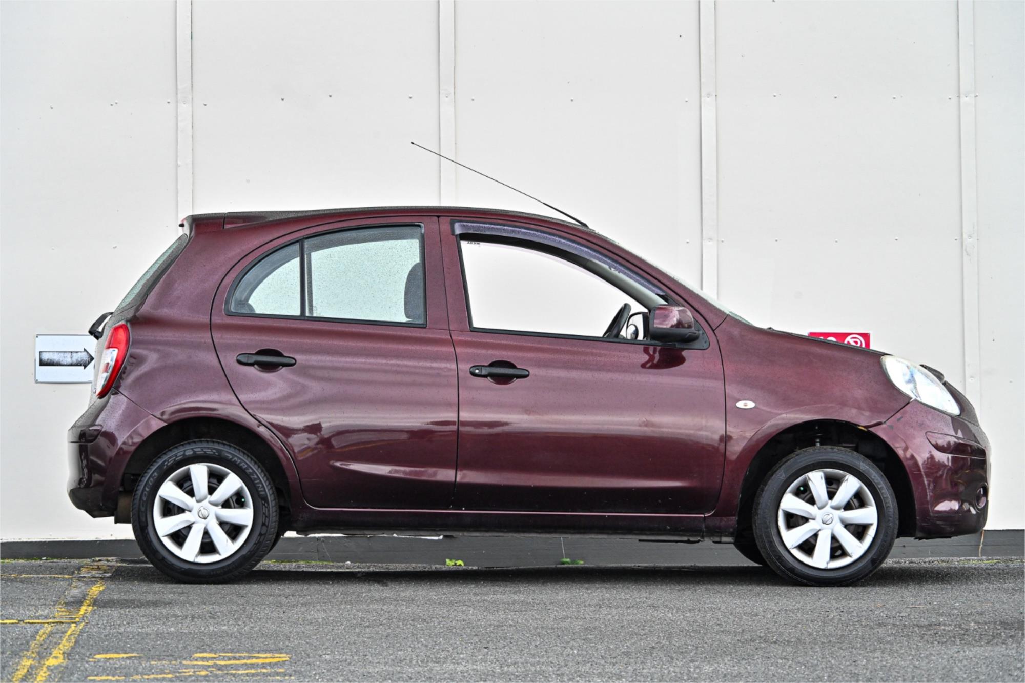 2012 NISSAN MICRA K13 ST 4 SP AUTOMATIC 5D HATCHBACK