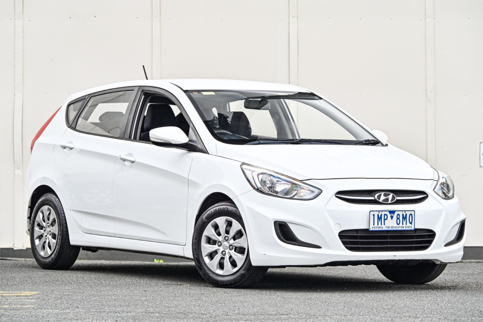 2016 HYUNDAI ACCENT RB4 MY16 ACTIVE CVT AUTO 6 SPEED 5D HATCHBACK