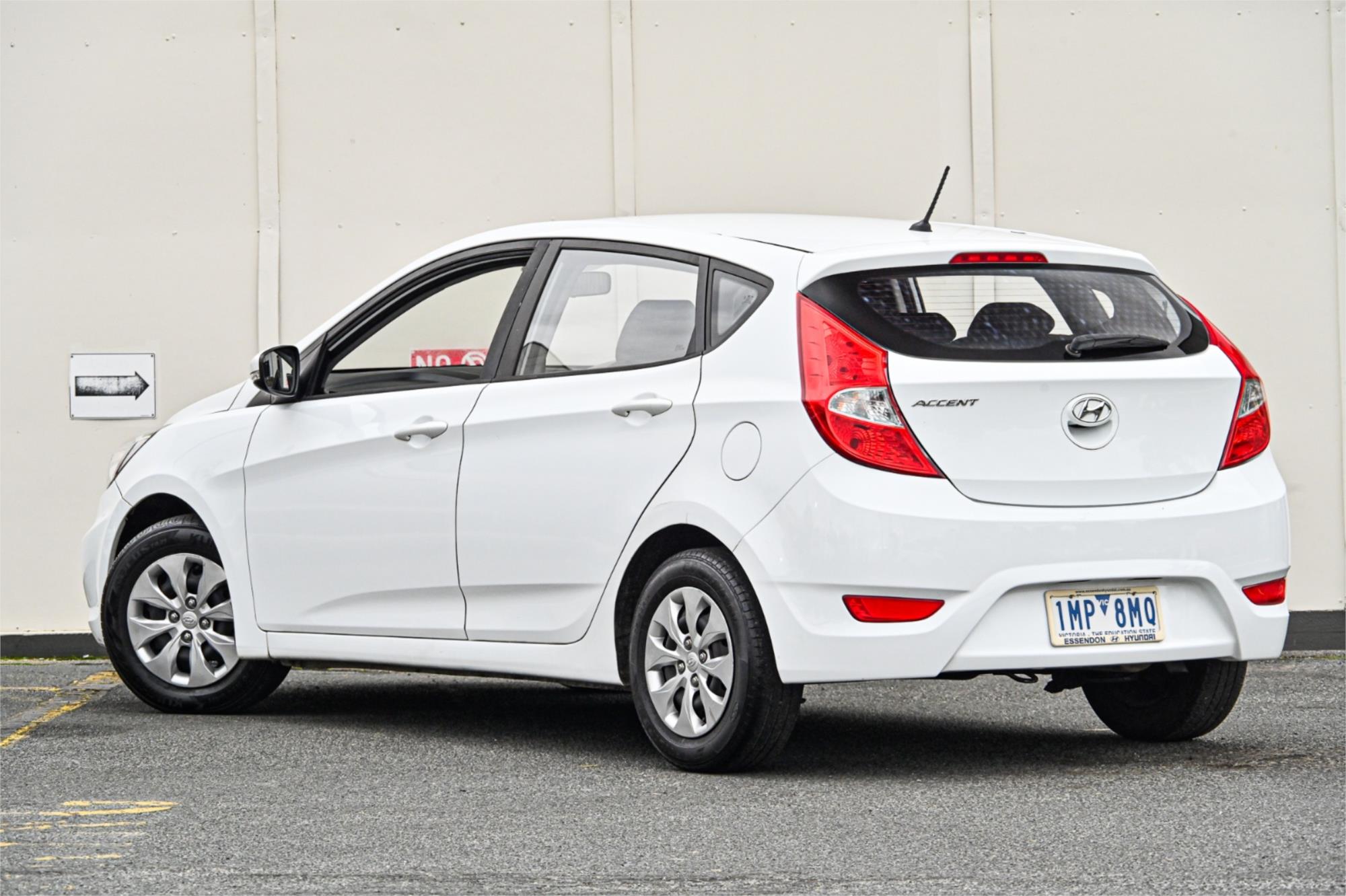 2016 HYUNDAI ACCENT RB4 MY16 ACTIVE CVT AUTO 6 SPEED 5D HATCHBACK