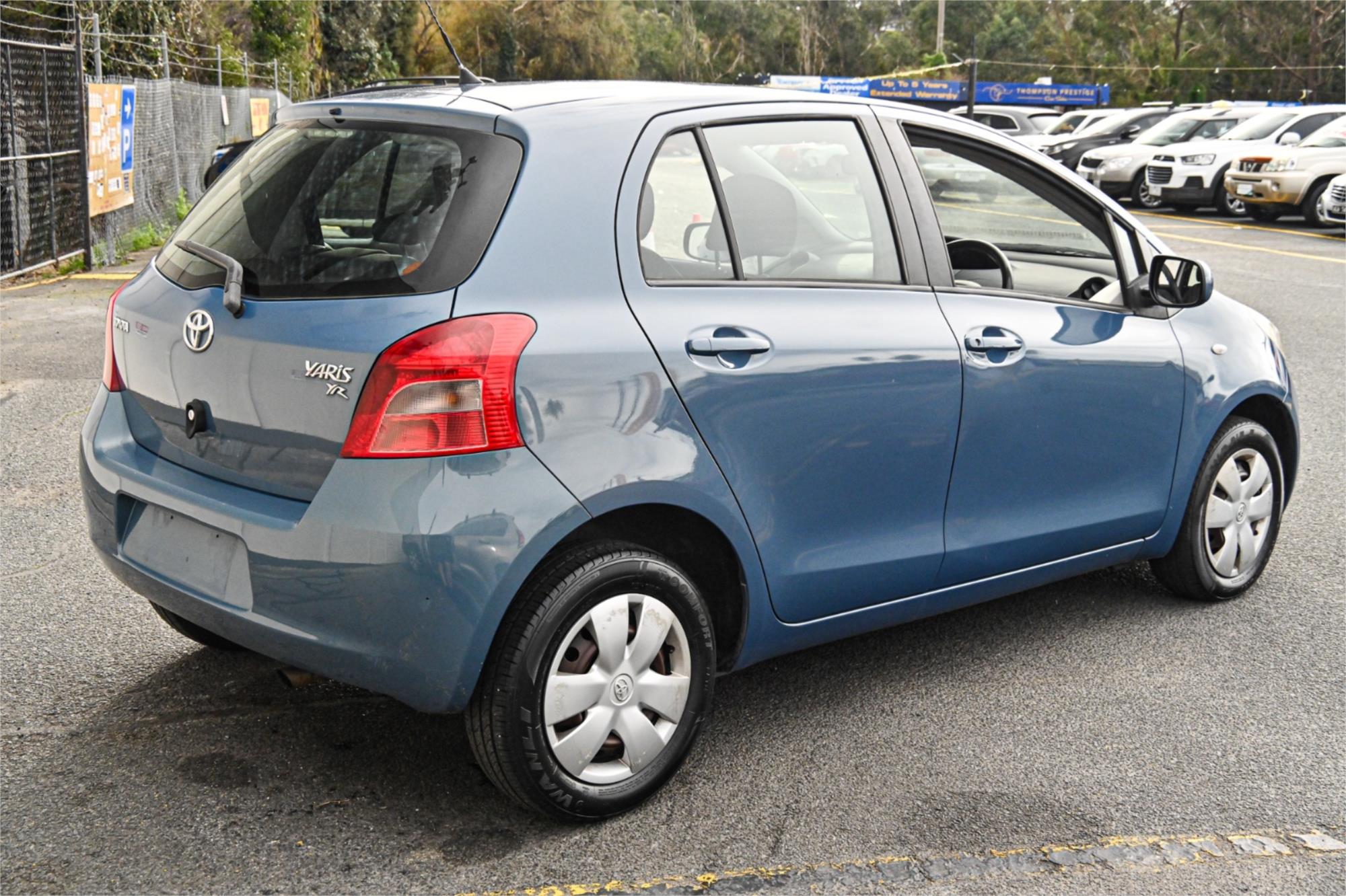 2008 TOYOTA YARIS NCP90R 08 UPGRADE YR 4 SP AUTOMATIC 5D HATCHBACK
