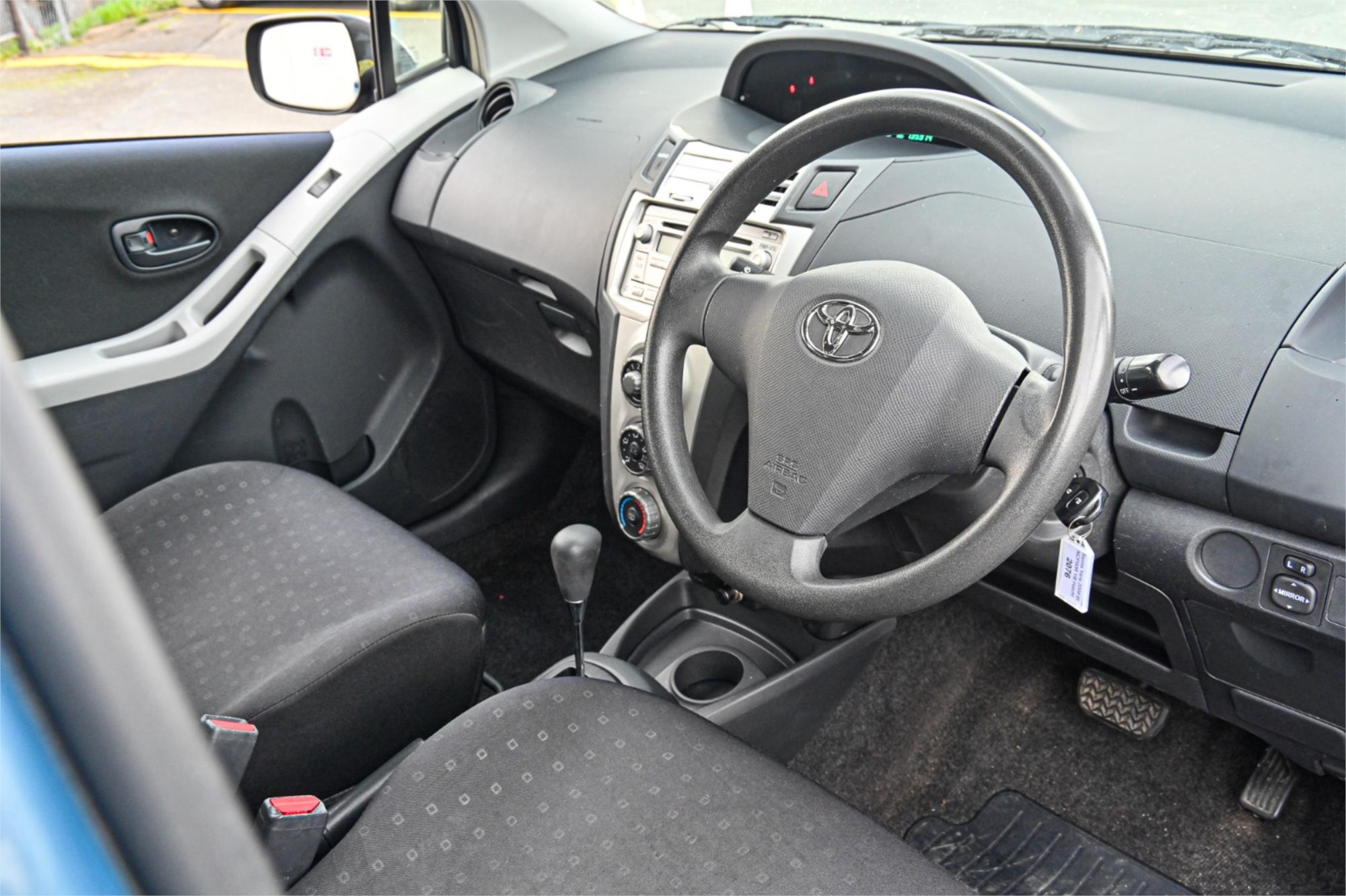 2008 TOYOTA YARIS NCP90R 08 UPGRADE YR 4 SP AUTOMATIC 5D HATCHBACK
