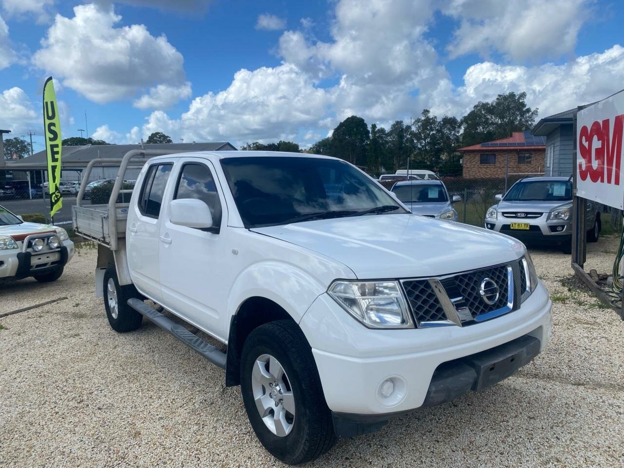 2010 NISSAN NAVARA D40 ST (4x4) 6 SP MANUAL DUAL CAB P/UP