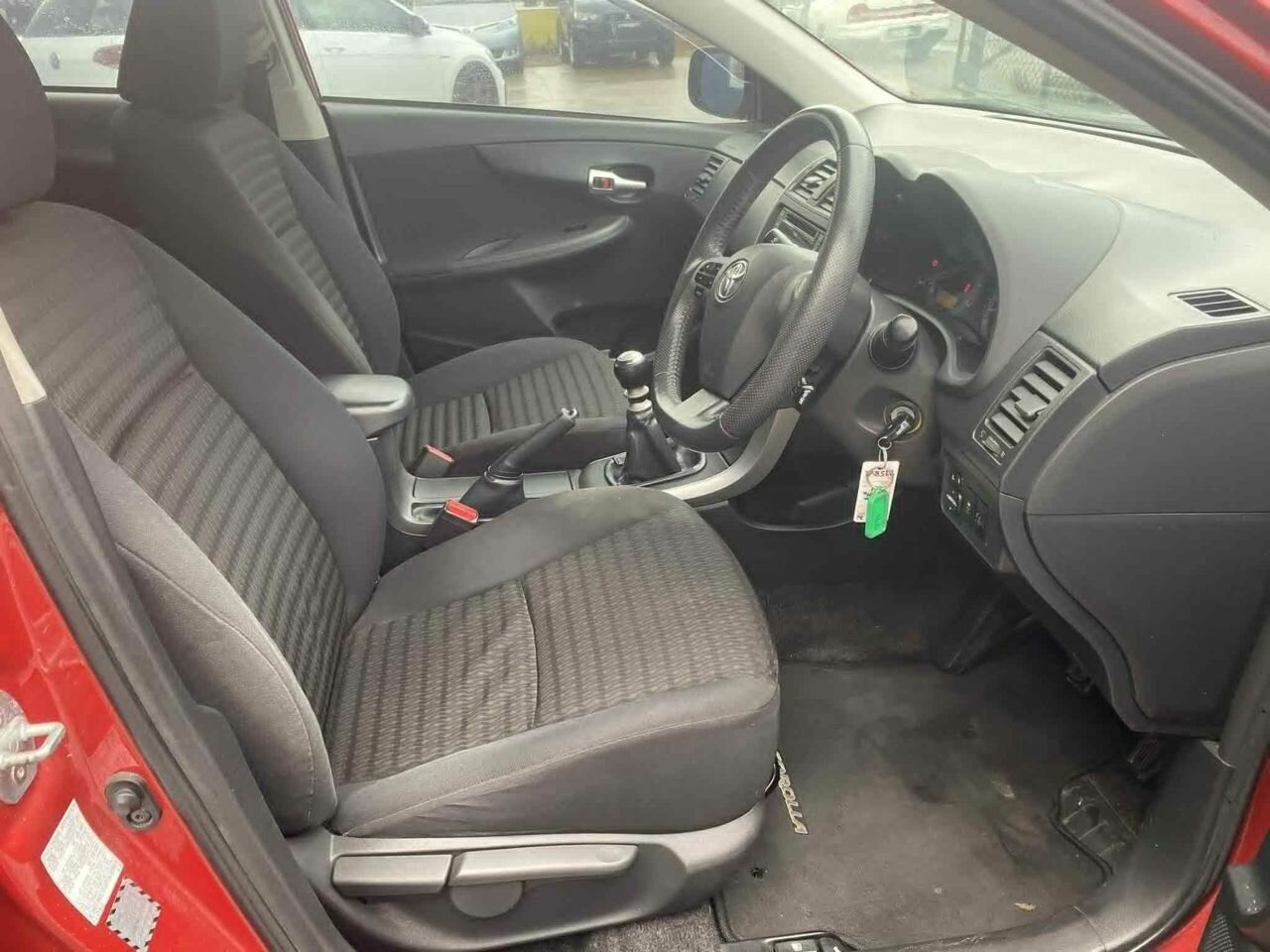 2012 TOYOTA COROLLA ZRE152R MY11 ASCENT 6 SP MANUAL 4D SEDAN