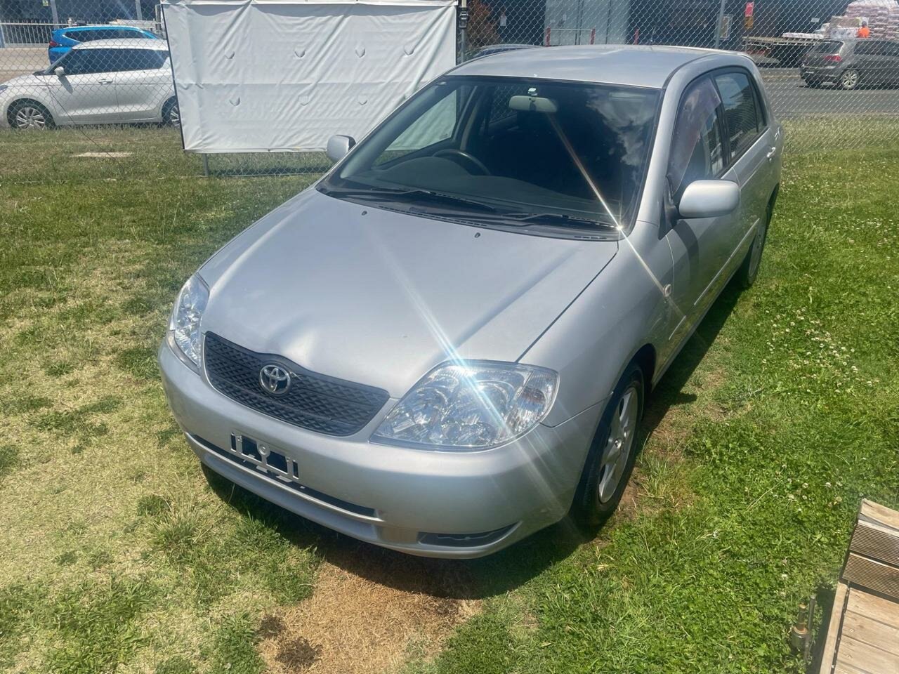 2003 TOYOTA COROLLA ZZE122R CONQUEST SECA 5 SP MANUAL 5D HATCHBACK