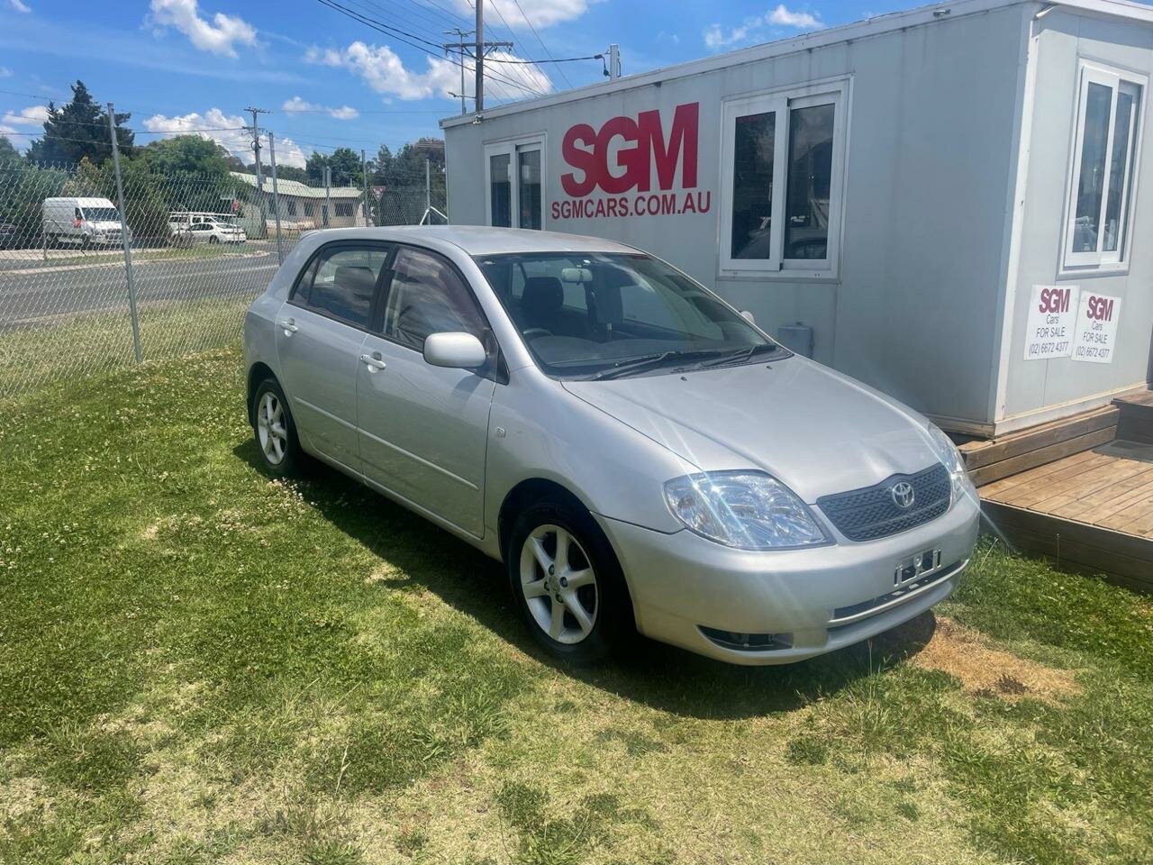 2003 TOYOTA COROLLA ZZE122R CONQUEST SECA 5 SP MANUAL 5D HATCHBACK