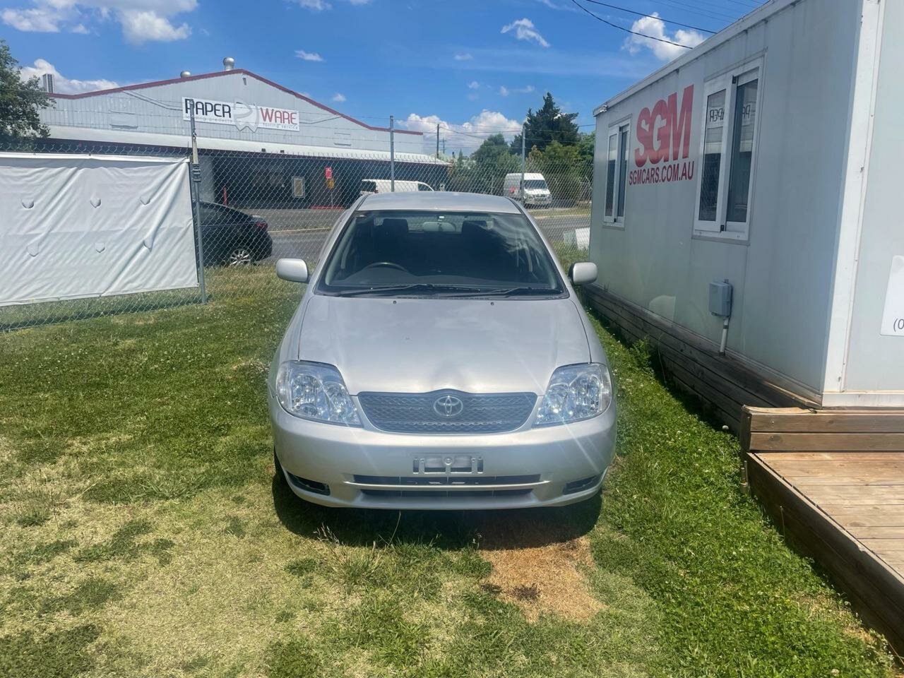 2003 TOYOTA COROLLA ZZE122R CONQUEST SECA 5 SP MANUAL 5D HATCHBACK