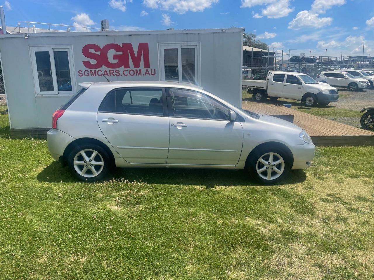 2003 TOYOTA COROLLA ZZE122R CONQUEST SECA 5 SP MANUAL 5D HATCHBACK