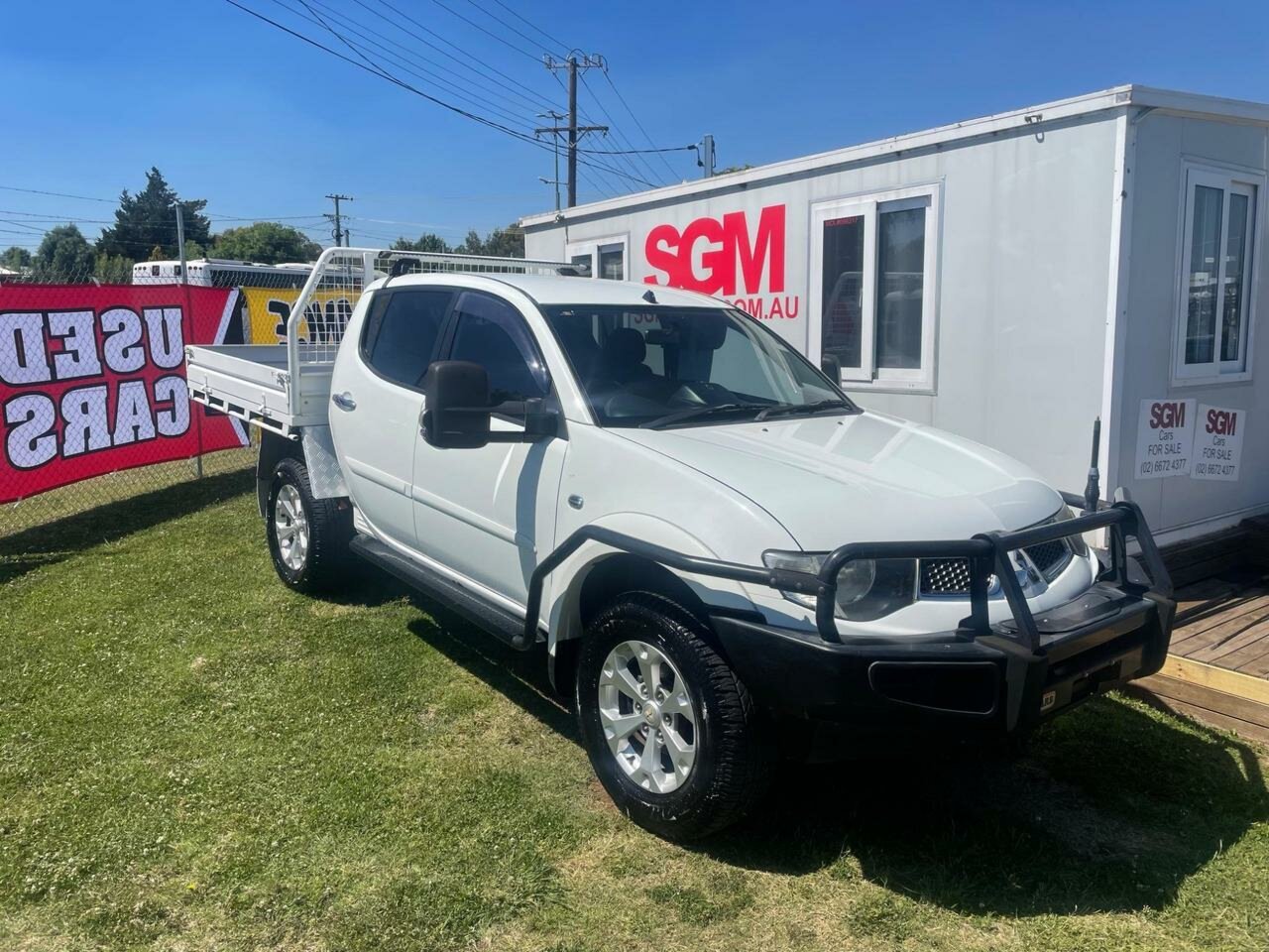 2014 MITSUBISHI TRITON MN MY14 UPDATE GLX-R (4x4) 5 SP AUTOMATIC (4X4) DOUBLE CAB UTILITY