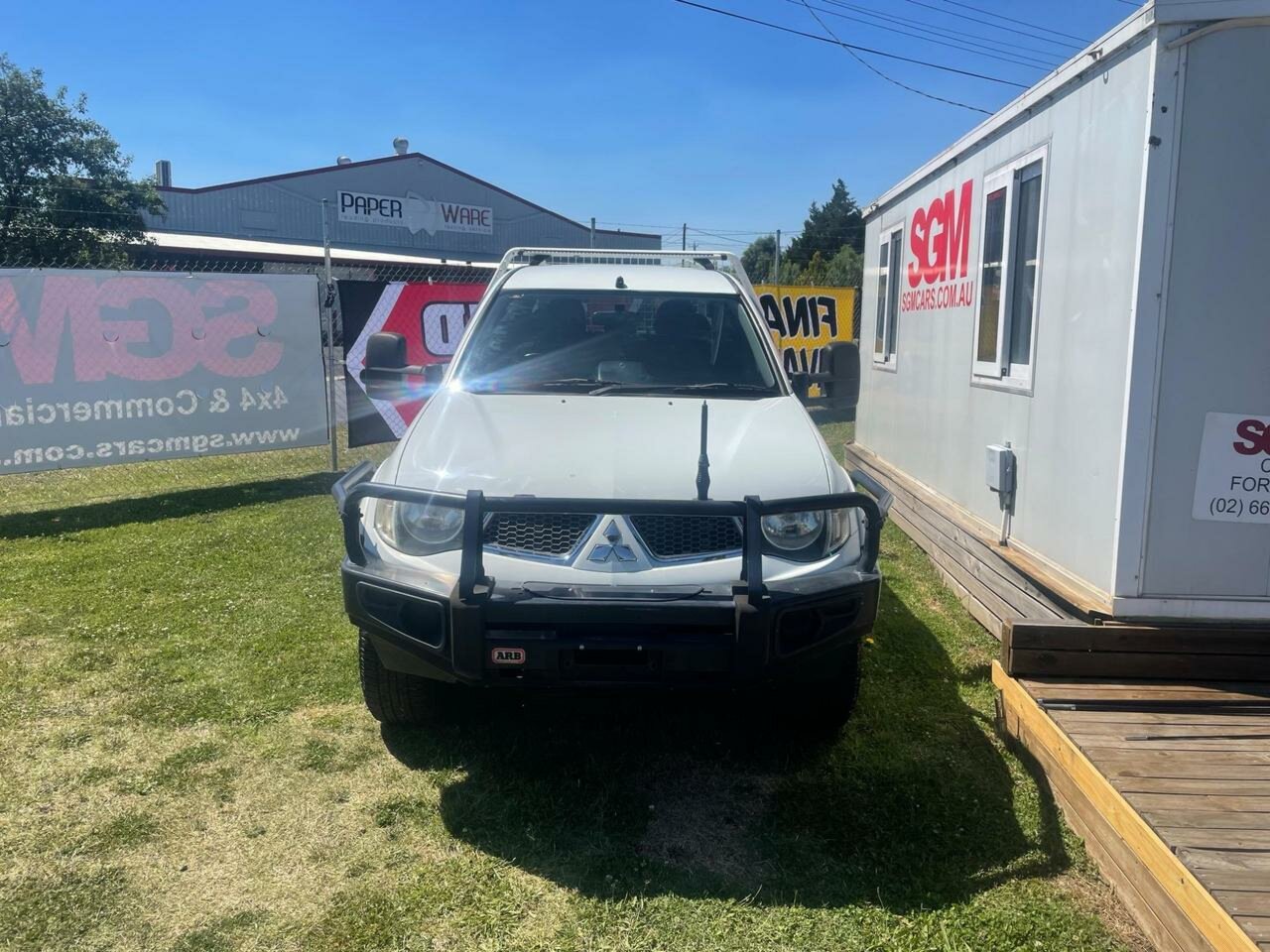 2014 MITSUBISHI TRITON MN MY14 UPDATE GLX-R (4x4) 5 SP AUTOMATIC (4X4) DOUBLE CAB UTILITY