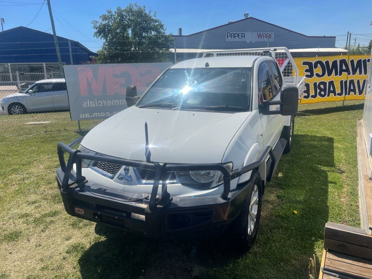 2014 MITSUBISHI TRITON MN MY14 UPDATE GLX-R (4x4) 5 SP AUTOMATIC (4X4) DOUBLE CAB UTILITY