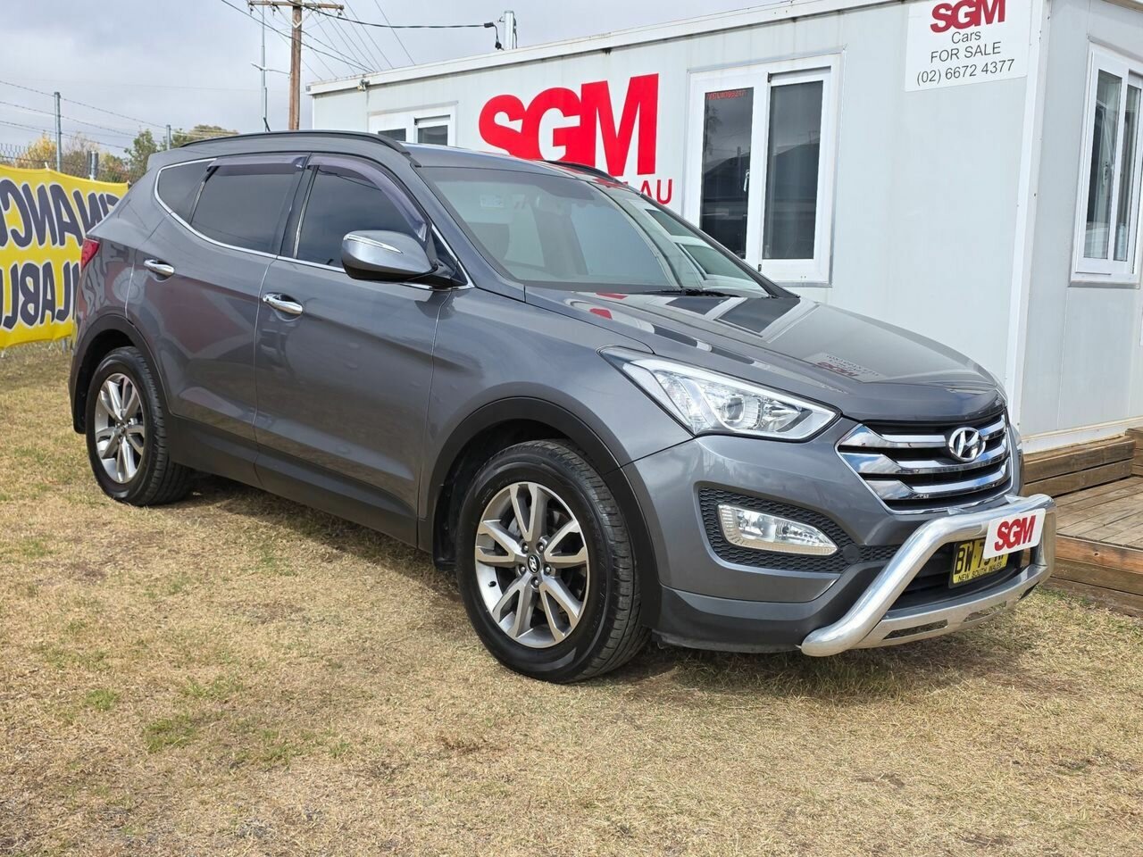 2013 HYUNDAI SANTA FE DM ELITE CRDi (4x4) 6 SP AUTOMATIC 4D WAGON