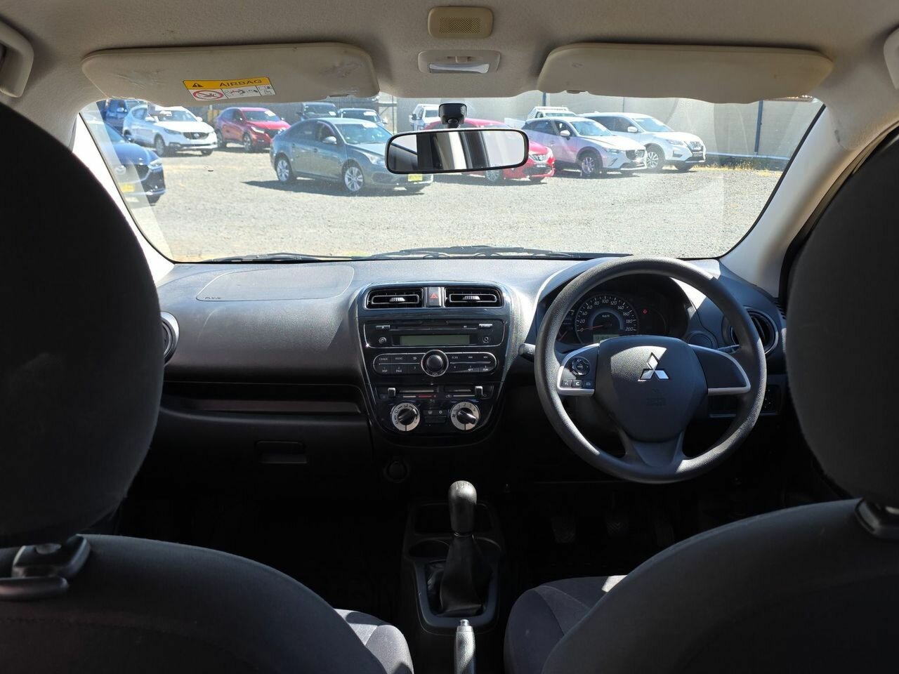 2015 MITSUBISHI MIRAGE LA MY15 ES 5 SP MANUAL 5D HATCHBACK