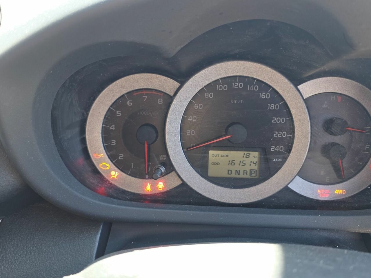 2008 TOYOTA RAV4 GSA33R 08 UPGRADE CV6 5 SP AUTOMATIC 4D WAGON