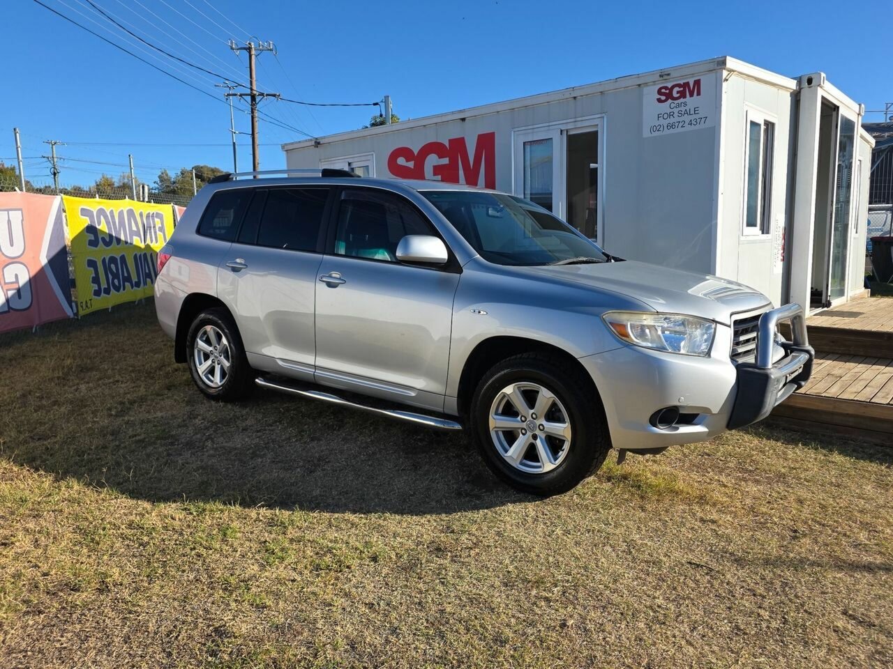 2007 TOYOTA KLUGER GSU45R GRANDE (4x4) 5 SP AUTOMATIC 4D WAGON