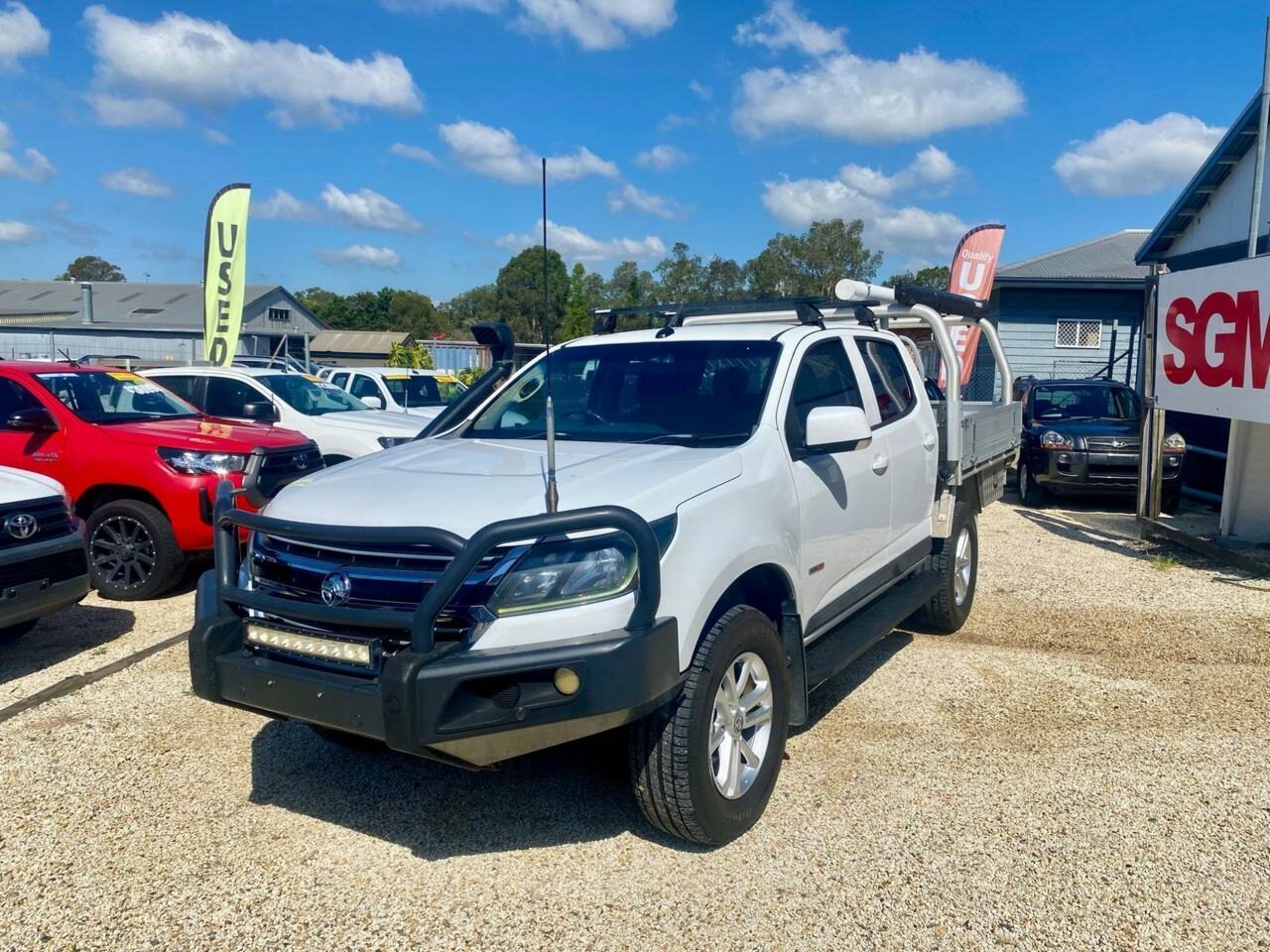 2017 HOLDEN COLORADO RG MY17 LS (4x4) 6 SP AUTOMATIC CREW CAB P/UP