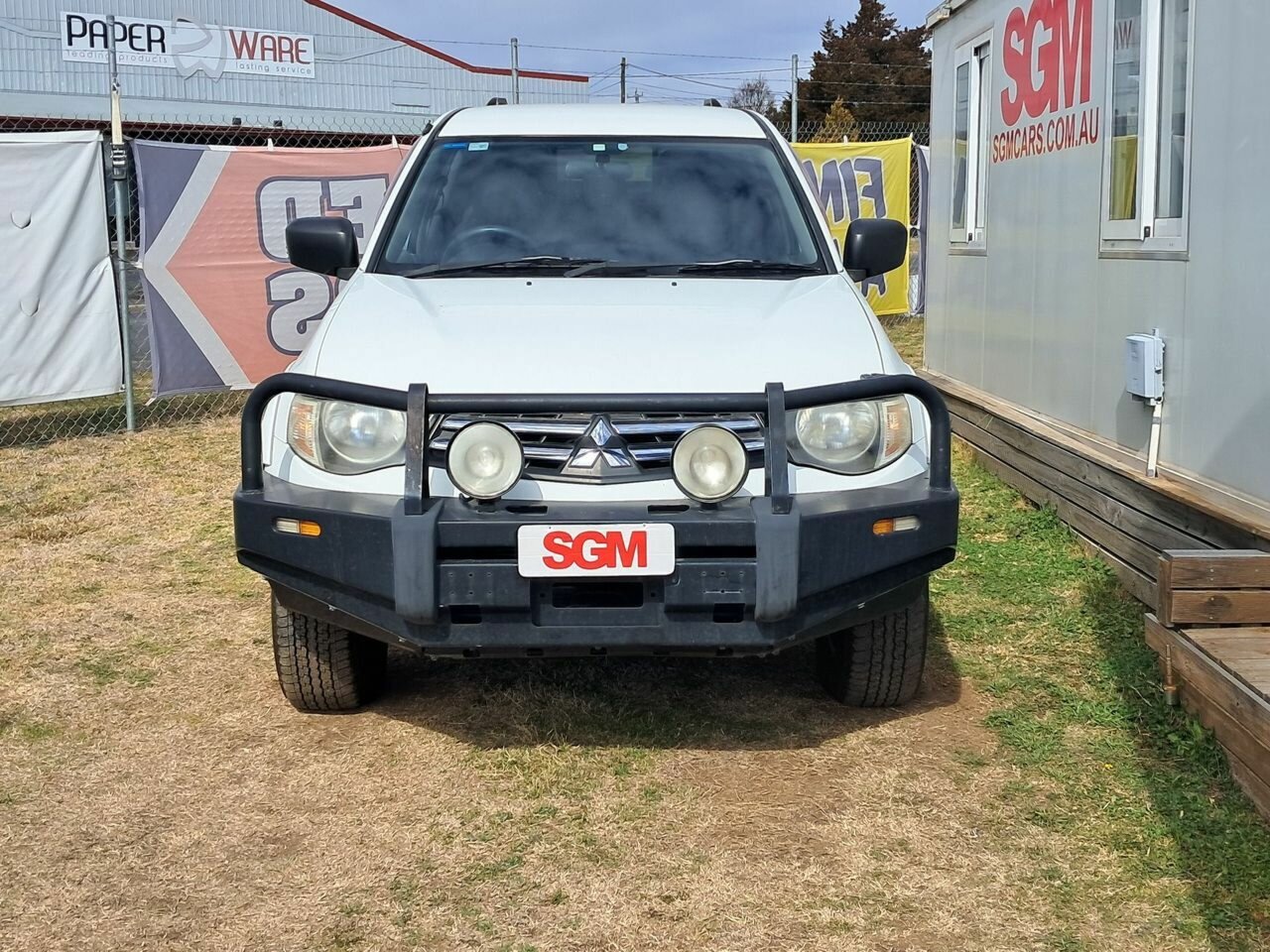 2012 MITSUBISHI TRITON MN MY12 GLX (4x4) 4 SP AUTOMATIC 4x4 DOUBLE CAB UTILITY