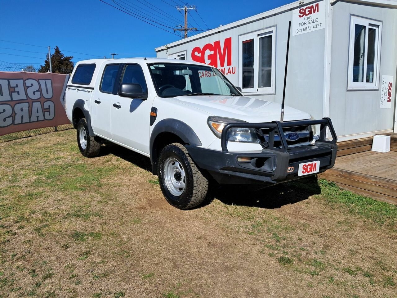 2010 FORD RANGER PK XL (4x4) 5 SP MANUAL DUAL CAB P/UP
