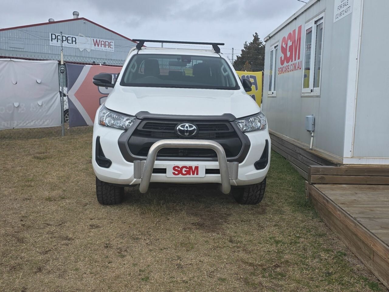 2023 TOYOTA HILUX GUN126R SR (4x4) 6 SP AUTOMATIC DOUBLE C/CHAS