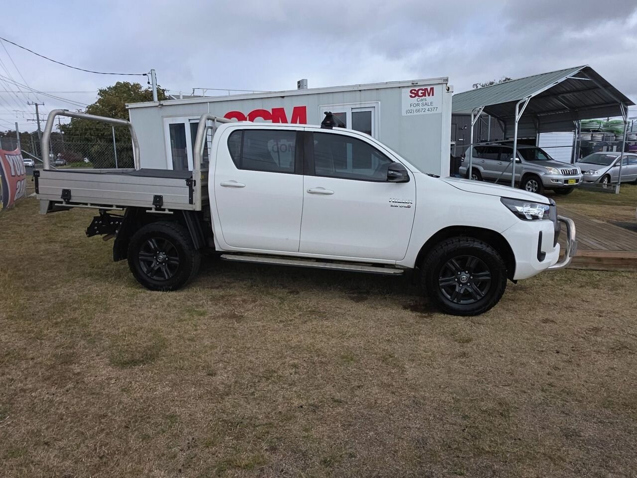 2023 TOYOTA HILUX GUN126R SR (4x4) 6 SP AUTOMATIC DOUBLE C/CHAS