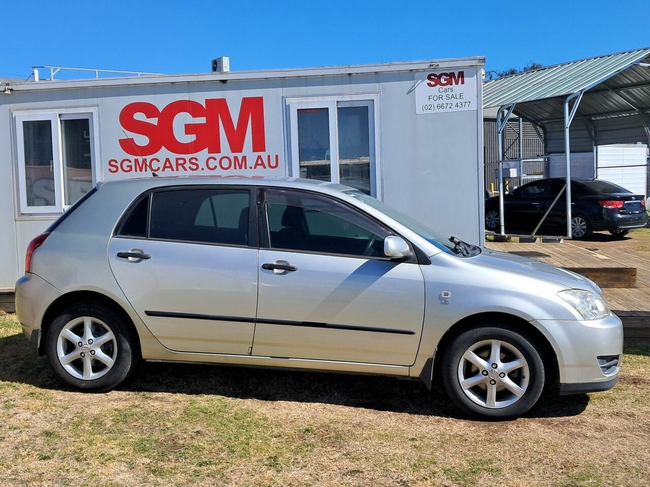 2004 TOYOTA COROLLA ZZE122R CONQUEST SECA 4 SP AUTOMATIC 5D HATCHBACK