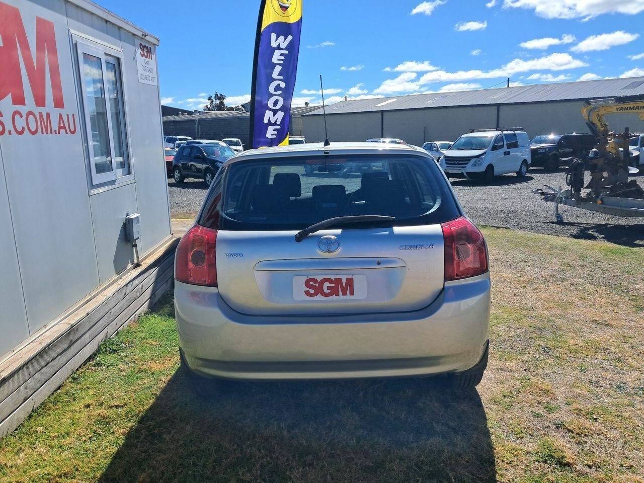 2004 TOYOTA COROLLA ZZE122R CONQUEST SECA 4 SP AUTOMATIC 5D HATCHBACK