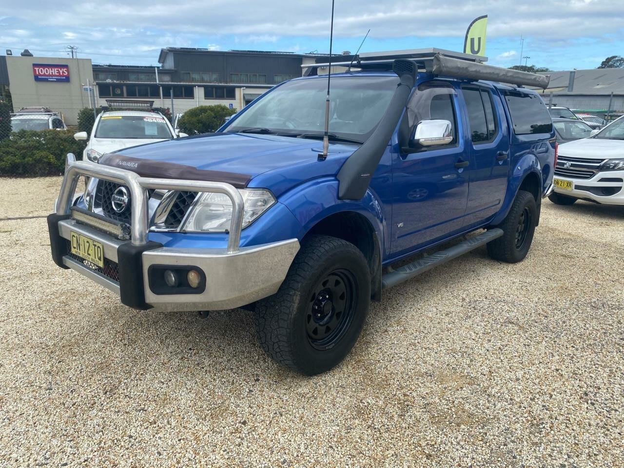 2013 NISSAN NAVARA D40 MY12 ST-X (4x4) 7 SP AUTOMATIC DUAL CAB P/UP