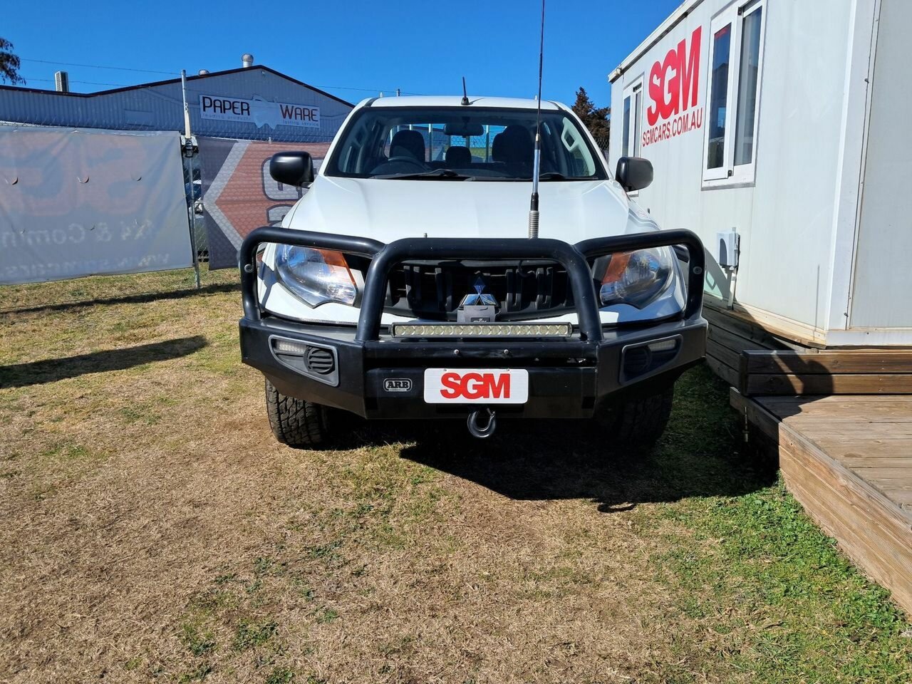 2018 MITSUBISHI TRITON MQ MY18 GLX (4x4) 6 SP MANUAL DUAL C/CHAS