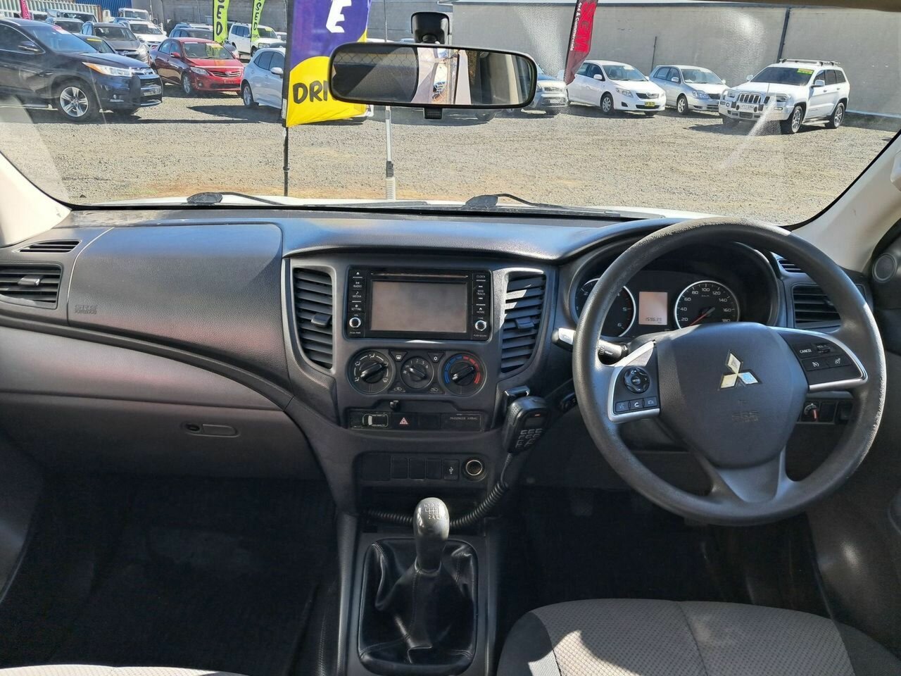 2018 MITSUBISHI TRITON MQ MY18 GLX (4x4) 6 SP MANUAL DUAL C/CHAS