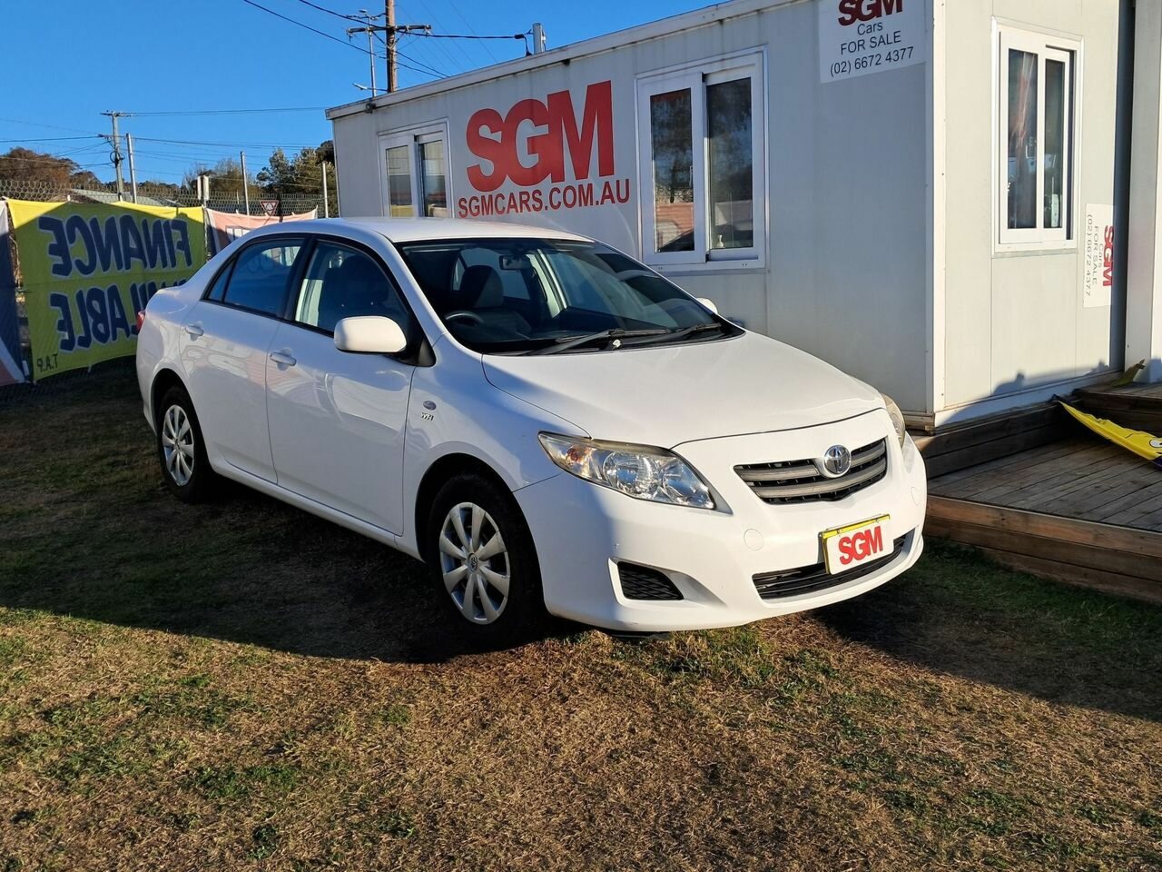 2008 TOYOTA COROLLA ZRE152R ASCENT 4 SP AUTOMATIC 4D SEDAN