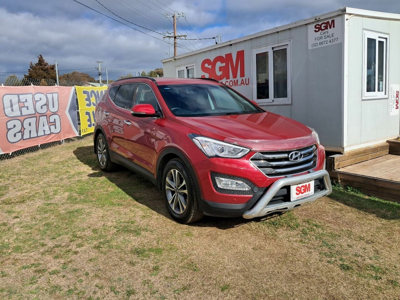 2015 HYUNDAI SANTA FE DM MY15 ELITE CRDi (4x4) 6 SP AUTOMATIC 4D WAGON