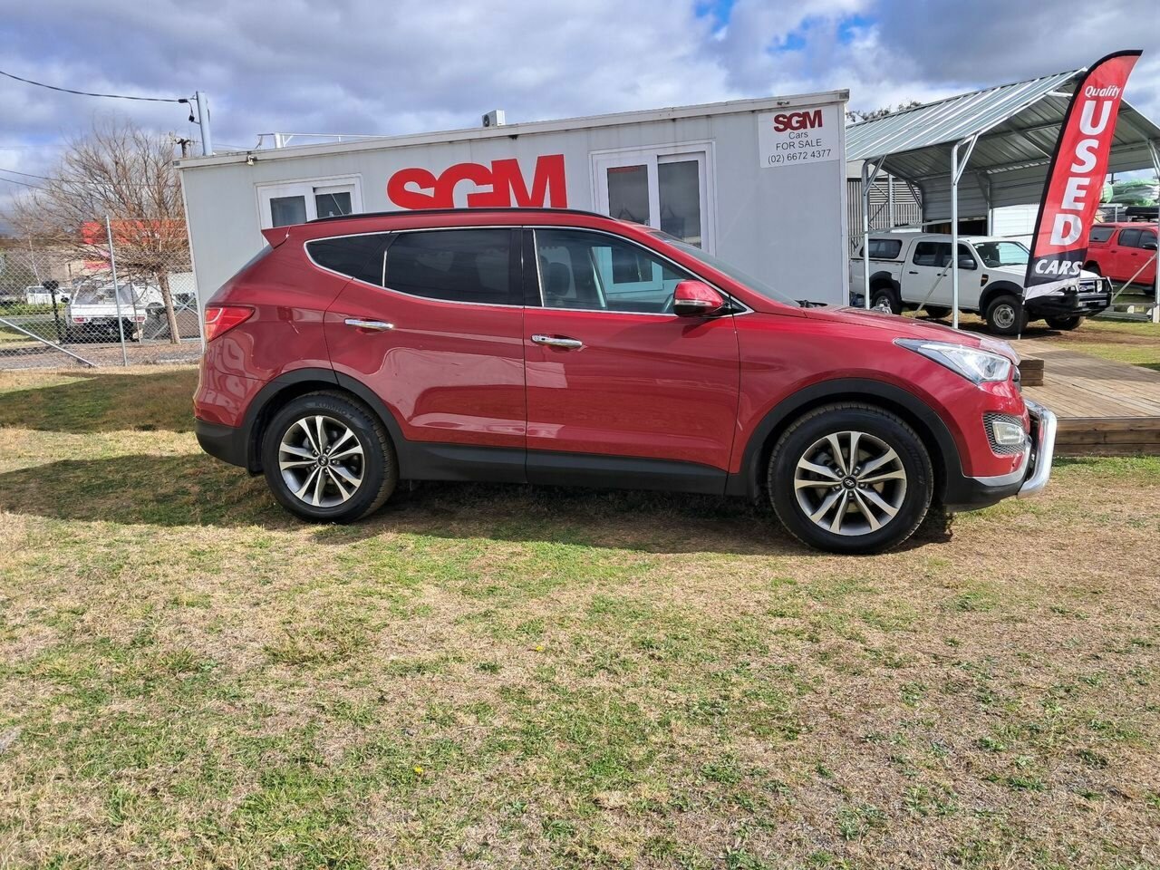 2015 HYUNDAI SANTA FE DM MY15 ELITE CRDi (4x4) 6 SP AUTOMATIC 4D WAGON