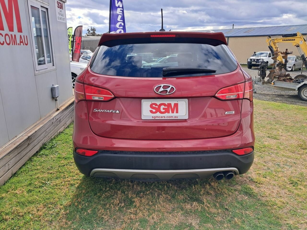 2015 HYUNDAI SANTA FE DM MY15 ELITE CRDi (4x4) 6 SP AUTOMATIC 4D WAGON