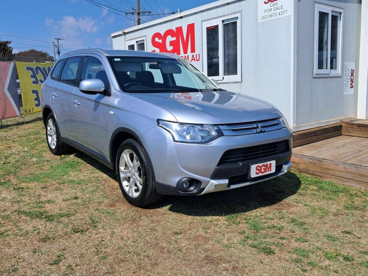 2014 MITSUBISHI OUTLANDER ZJ MY14 ES (4x2) CONTINUOUS VARIABLE 4D WAGON